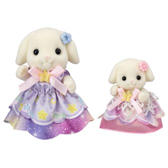ドリーミードレスペアセット ～フローラウサギの女の子&赤ちゃん～