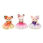 赤ちゃんトリオ（お花のドレス） , hi-res image number 0