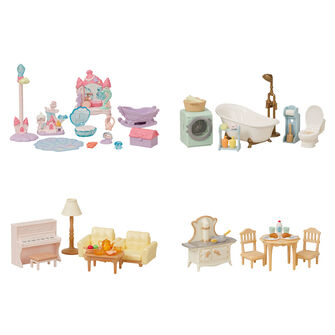 赤い屋根の大きなお家 デラックス家具セット