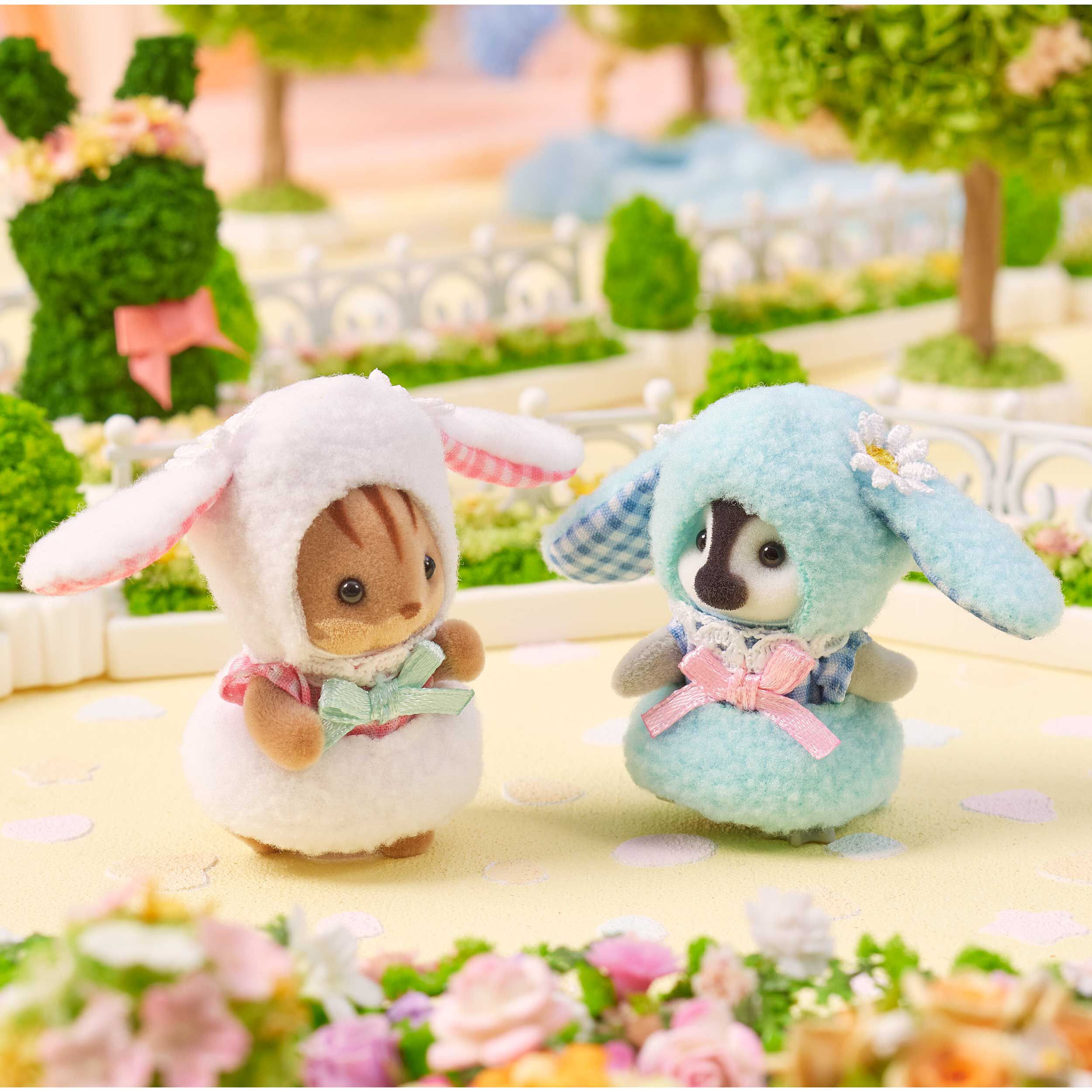 大人気の 赤ちゃんペアセット（ロップイヤー） シルバニア - 赤ちゃん / その他