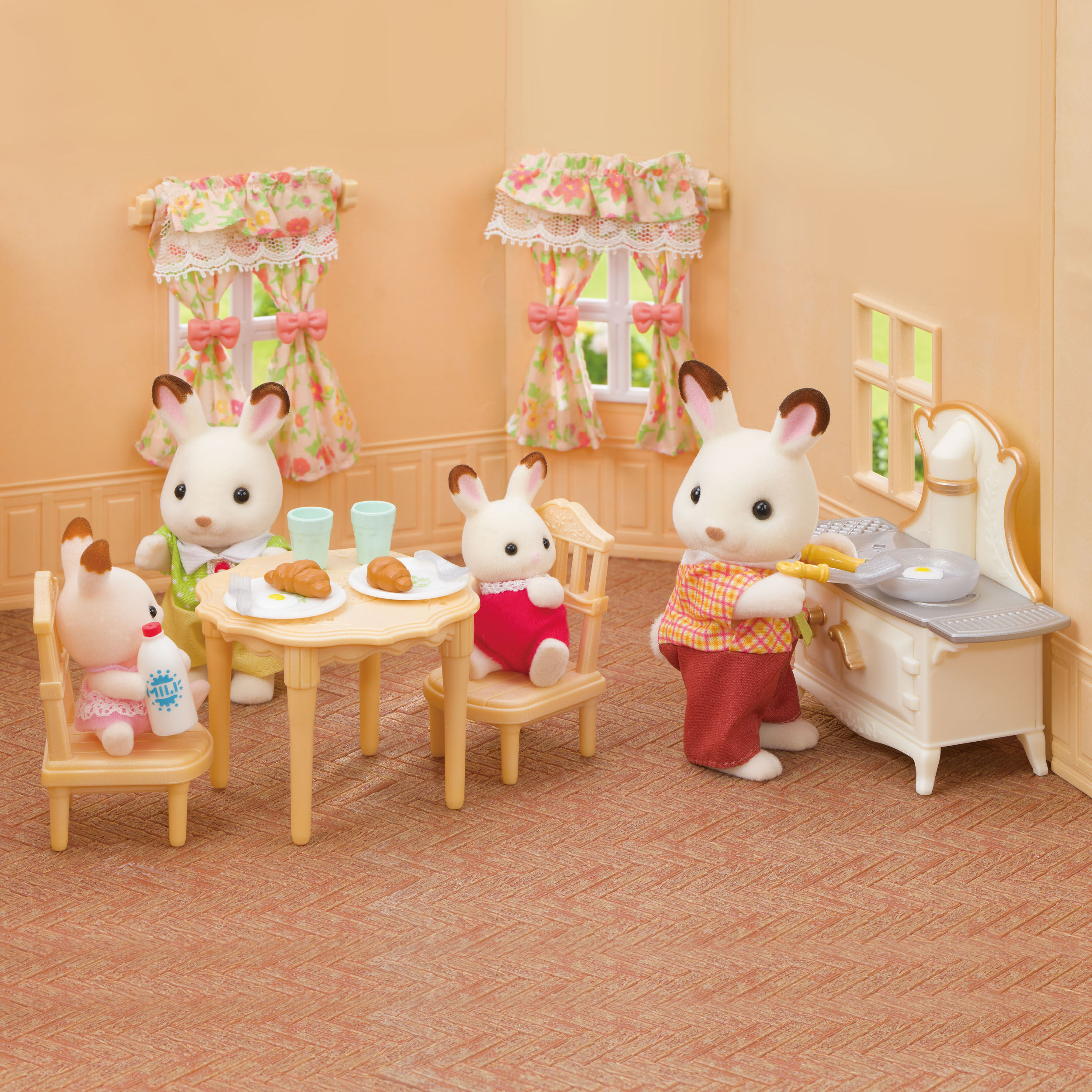 赤い屋根の大きなお家 デラックス家具セット / 家具