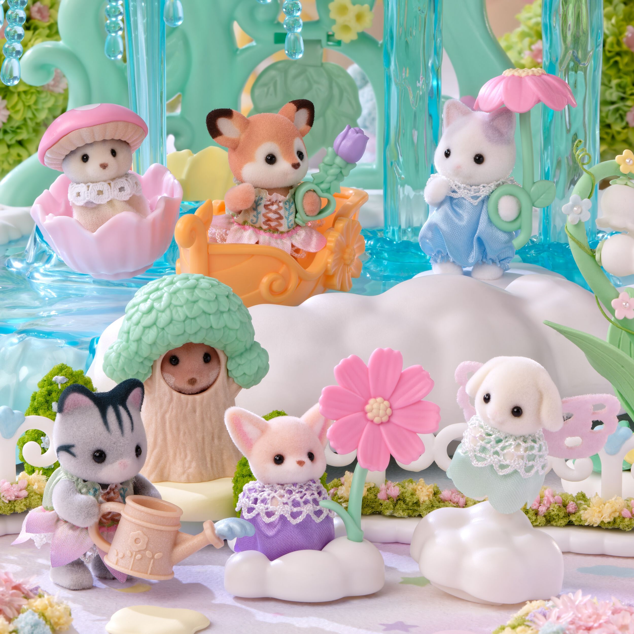 赤ちゃんコレクション 赤ちゃんお花畑のおともだちシリーズ