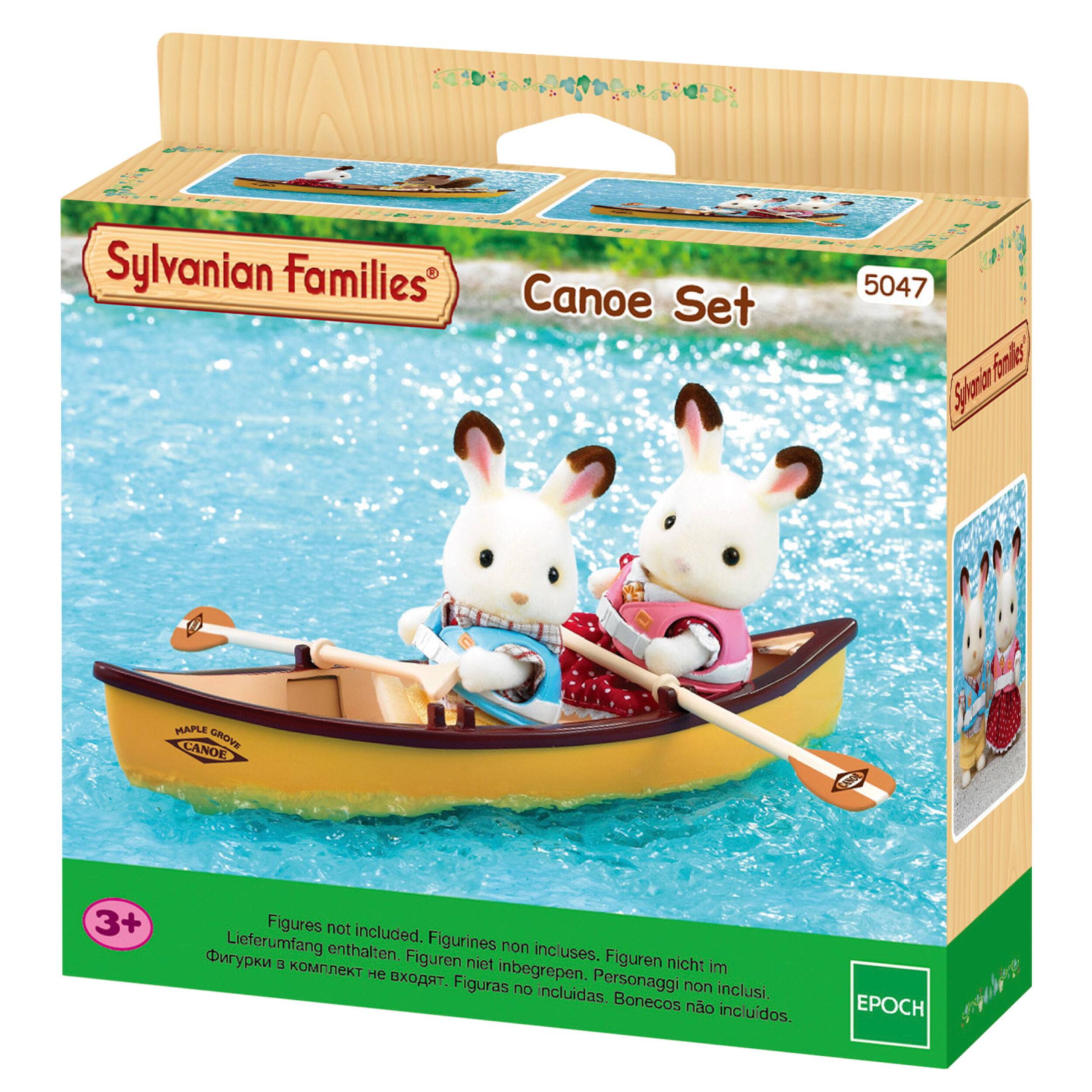 あおぞらカヌーセット / ファミリートリップ - シルバニアファミリー