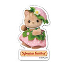 ステッカー　シマネコの赤ちゃん（いちご）