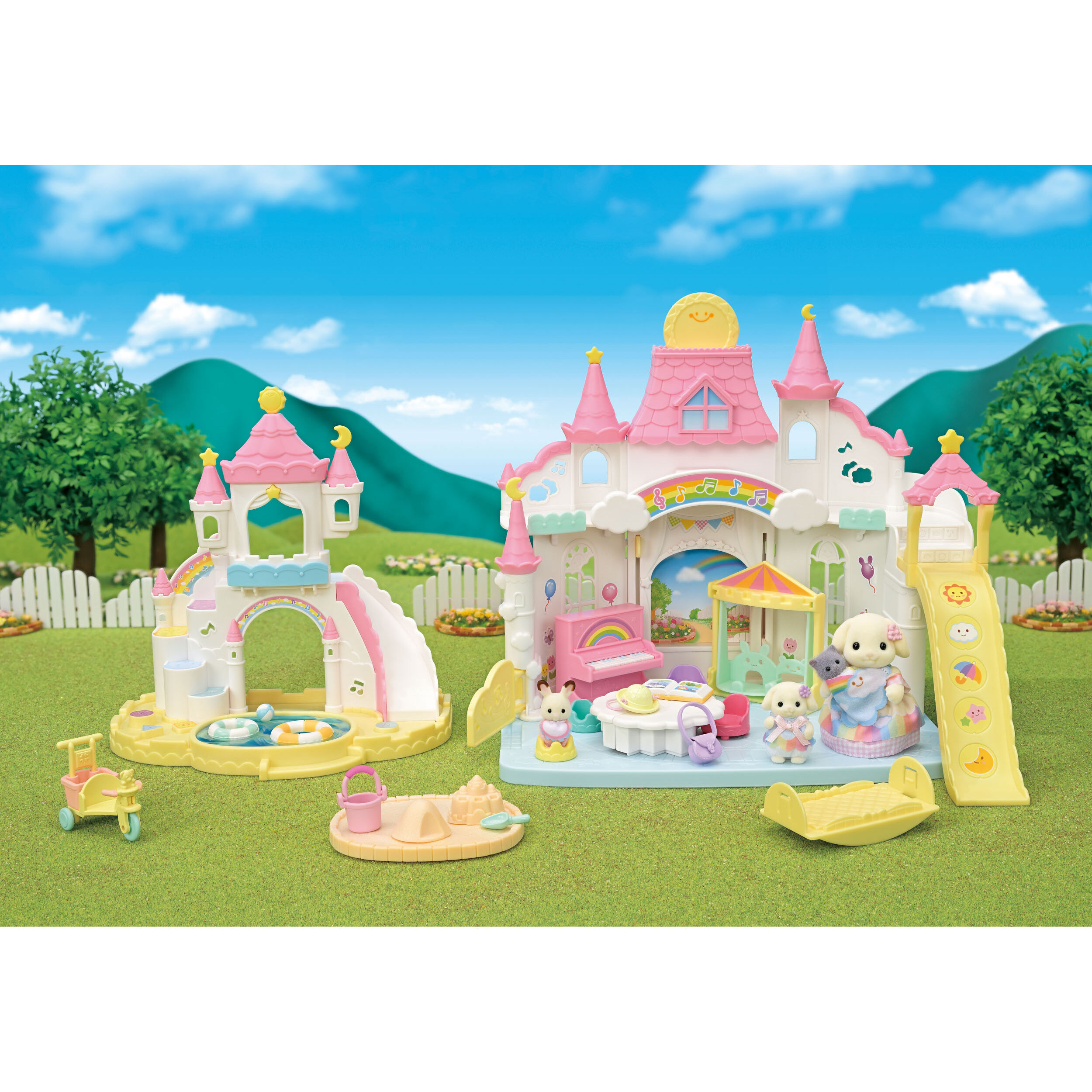 【新品未開封】シルバニアファミリー みんなのおひさまほいくえんデラックスセット Amazon.co.jp: シルバニアみんなのおひさまほいくえんデラックスセット