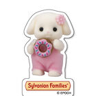 シルバニアファミリー　ステッカー　フローラウサギの赤ちゃん（ドーナツ）, hi-res image number 1