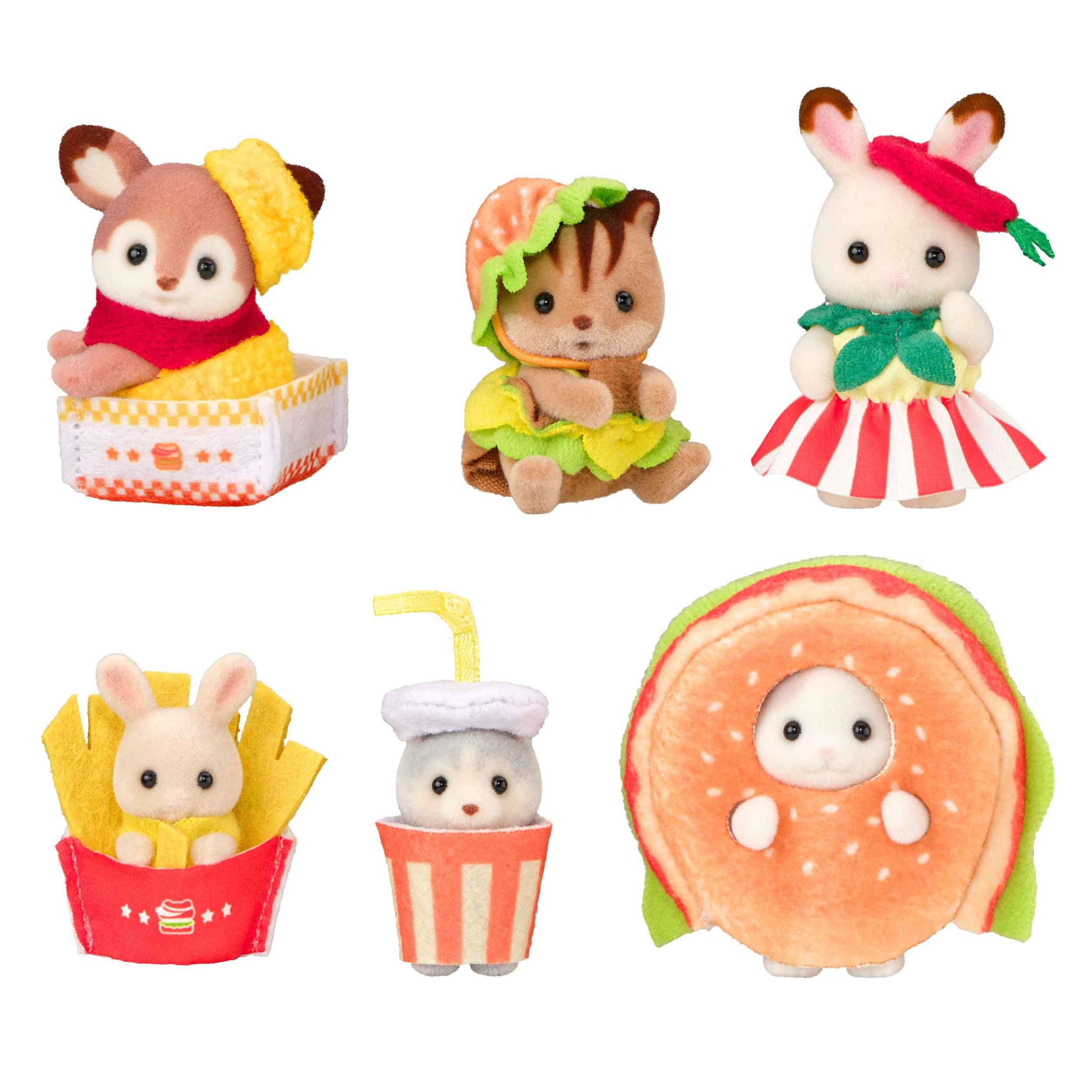 シルバニアファミリー　赤ちゃんハンバーガー屋さん　どきどきコレクション どきどきコレクション -赤ちゃんハンバーガー屋さん-Pack / 赤ちゃん