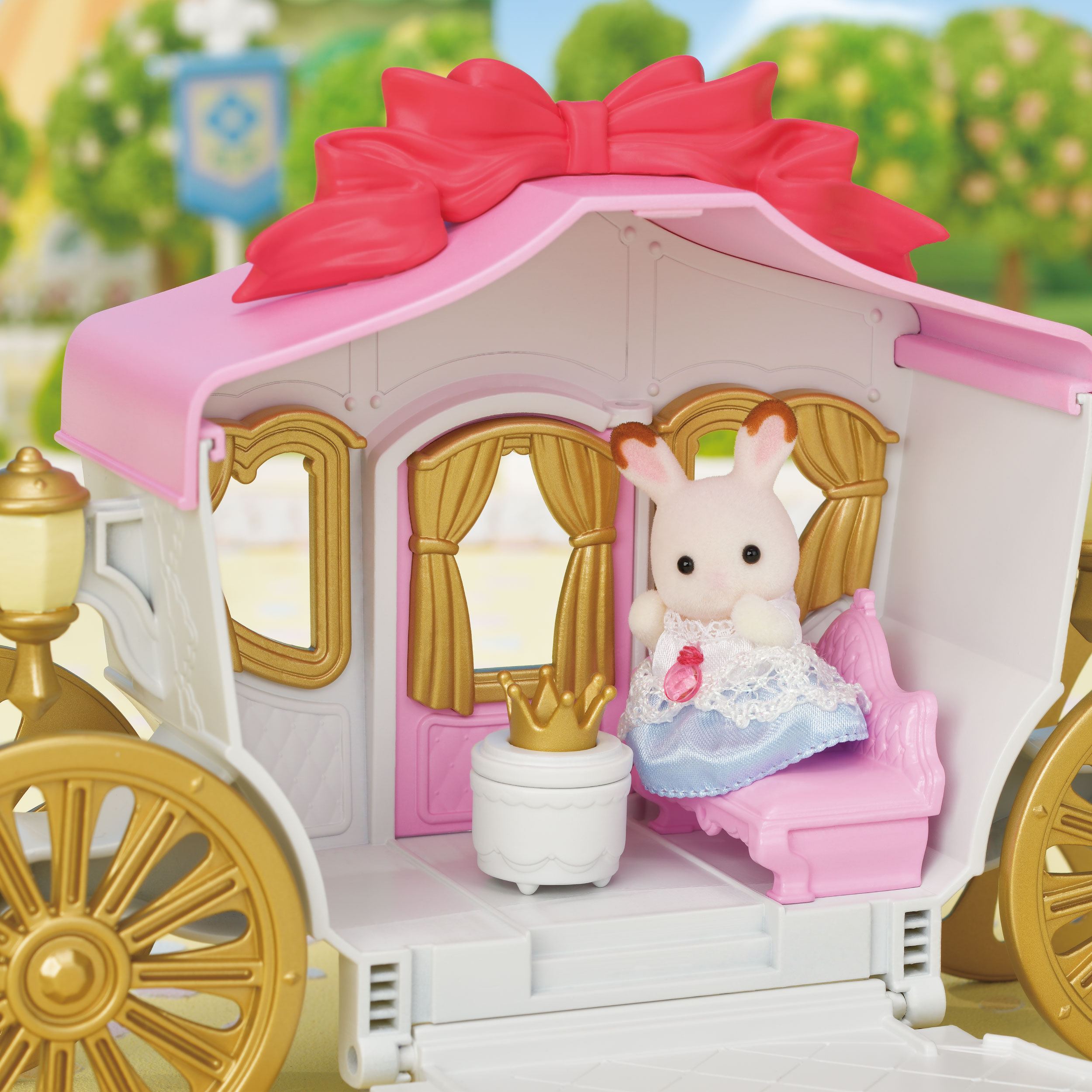 プリンセスとおしゃれ馬車セット / ゆうえんち - シルバニアファミリーオンラインショップ