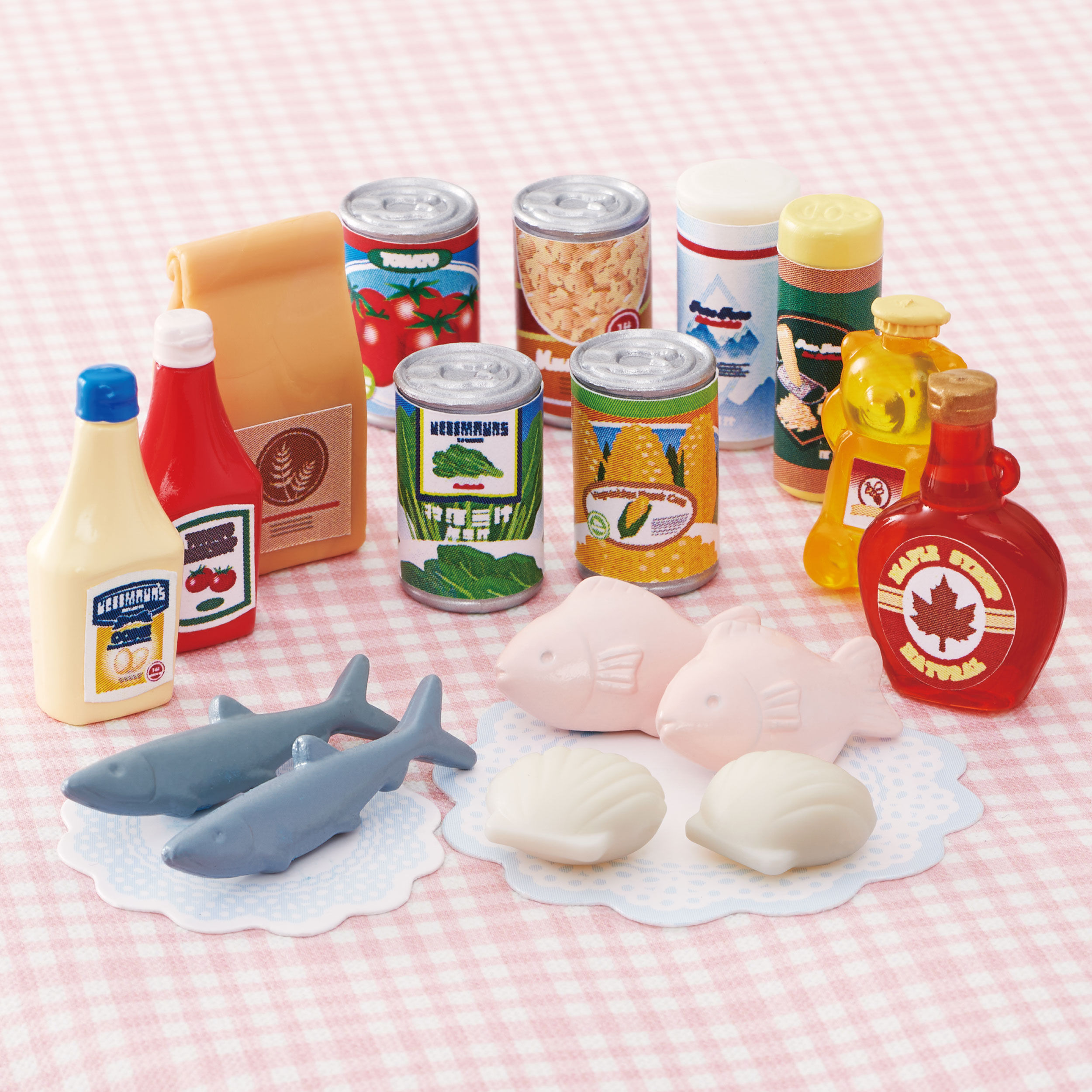 おいしい食材セット-シーフード・調味料・缶詰- / 小物・パーツ - シルバニアファミリーオンラインショップ