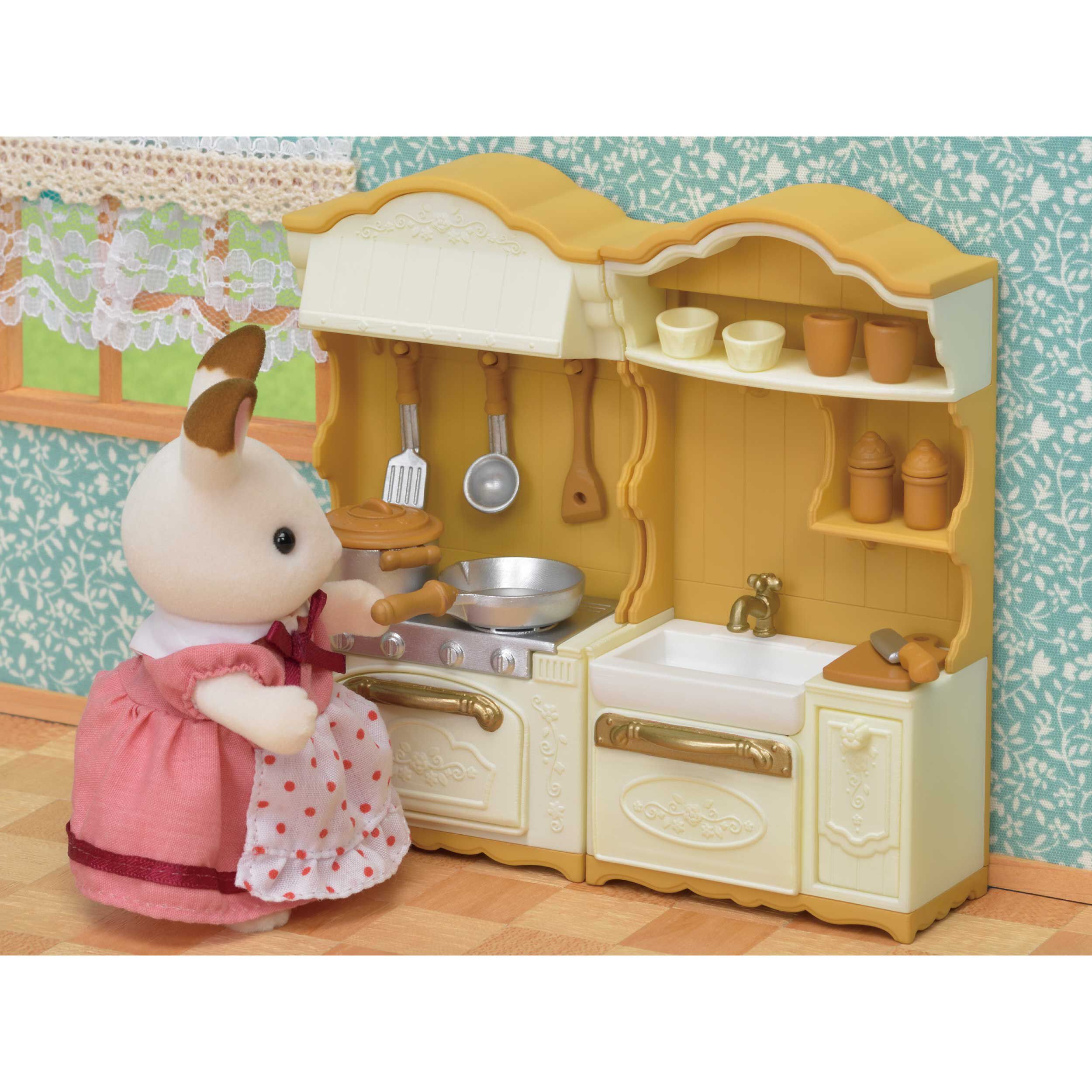 レア！USシルバニア キチンセット キッチンコンロ・シンクセット / 家具 - シルバニアファミリー