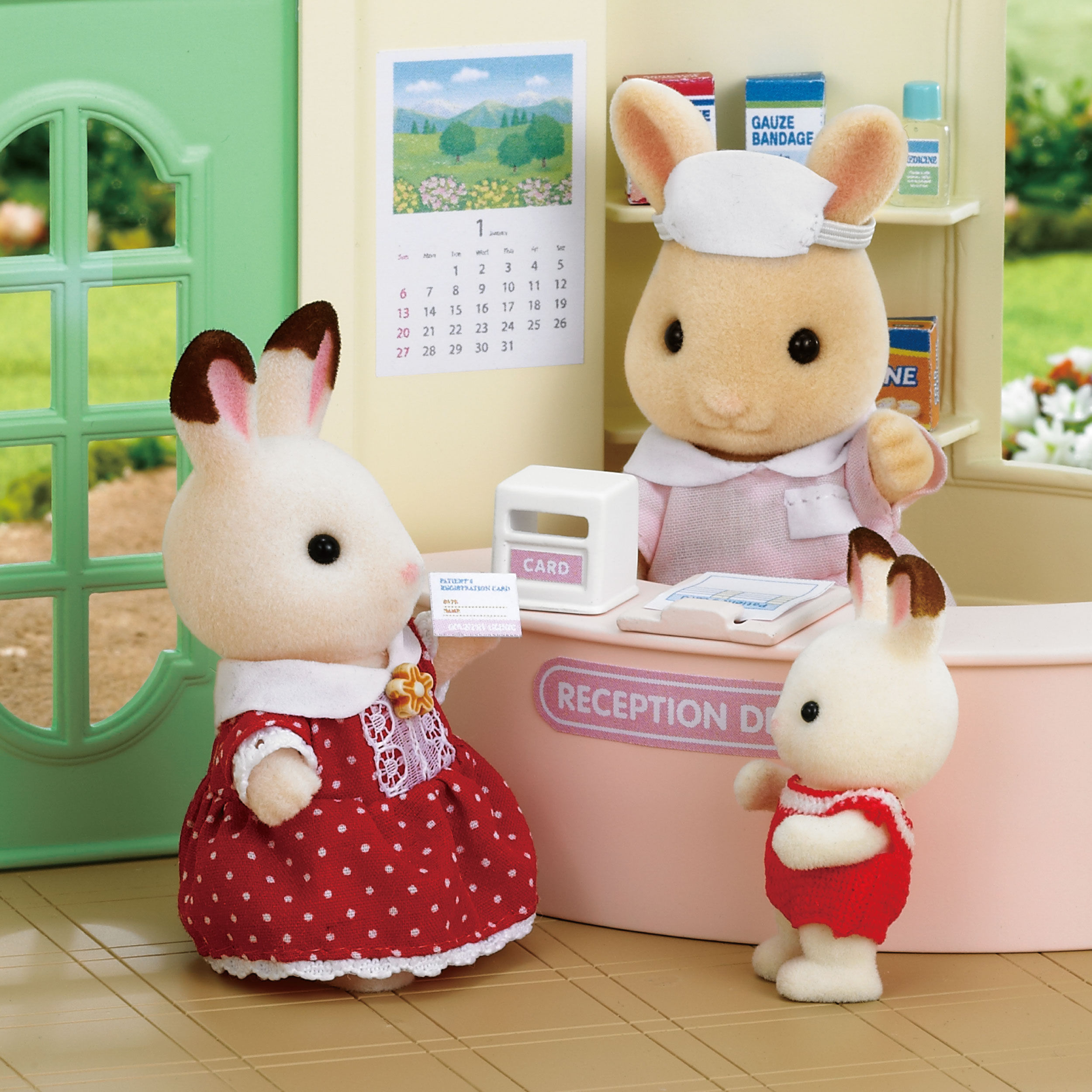 森のお医者さん / お店屋さん・お医者さん - シルバニアファミリー