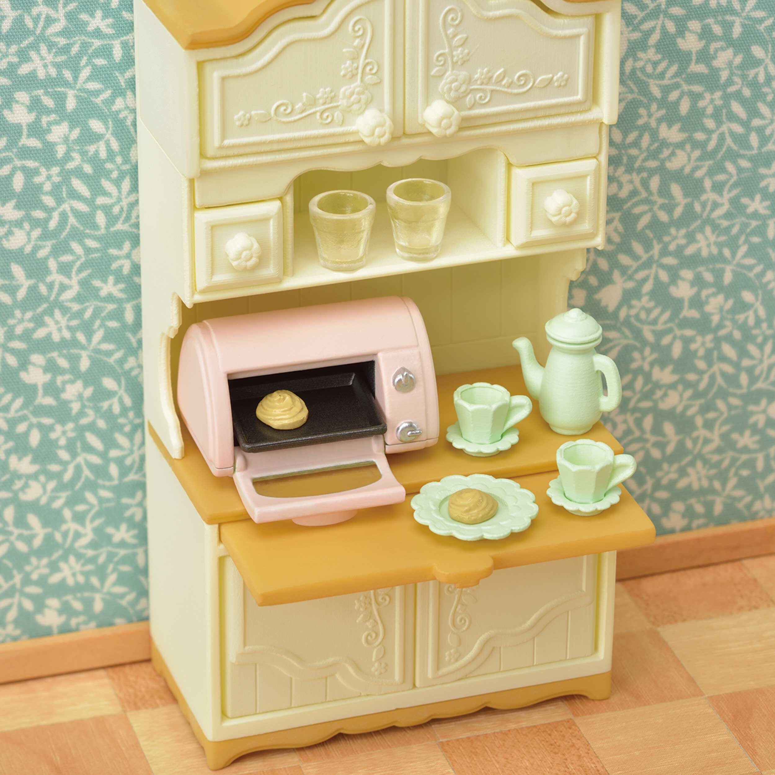 食器棚・トースターセット / 家具 - シルバニアファミリーオンライン