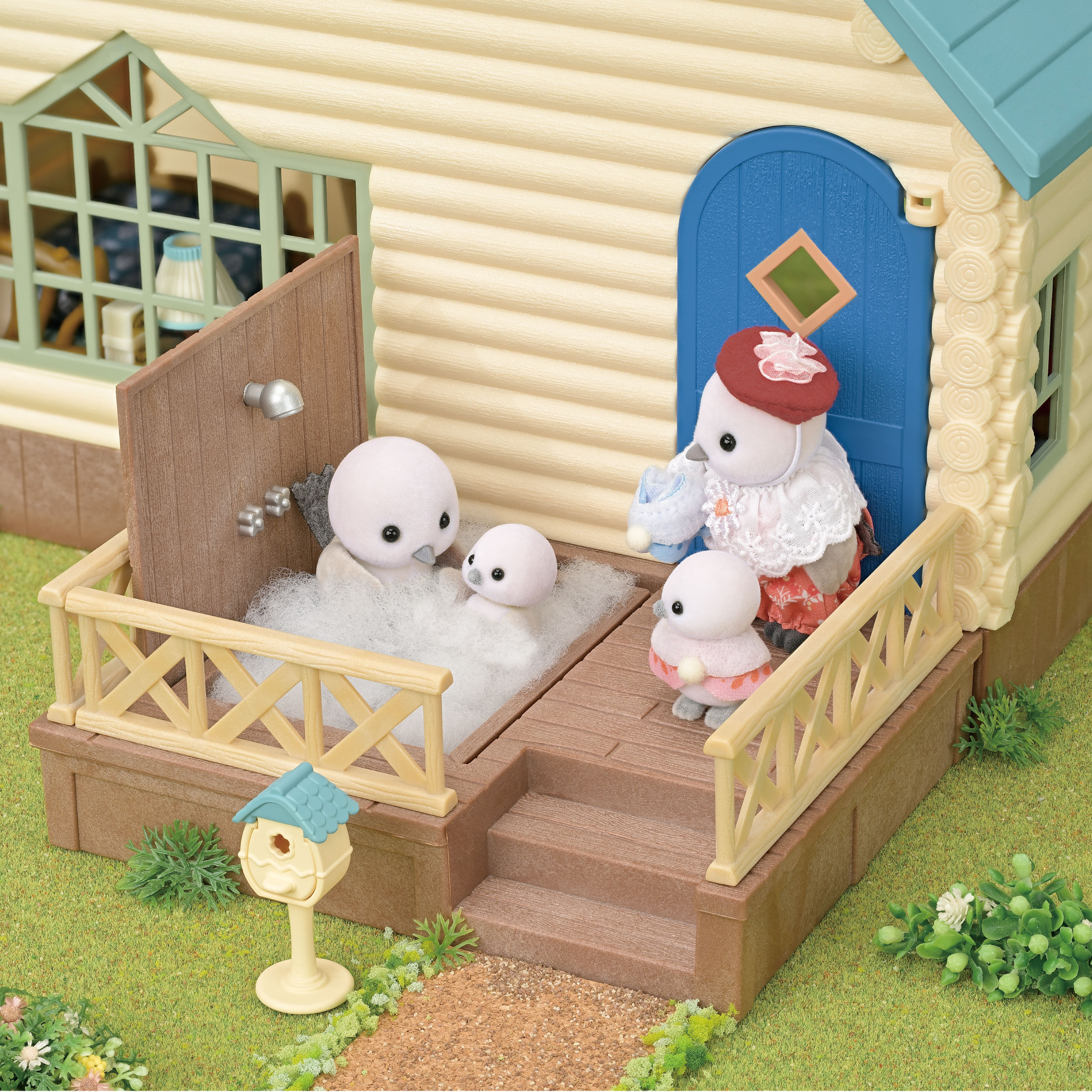 日本全国送料無料商品 | 特集  / シマエナガのぬくもりログコテージ お家 シルバニア - キャラクター