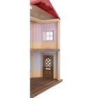 赤い屋根の大きなお家 専用壁紙セット（フラワー柄）, hi-res image number 1