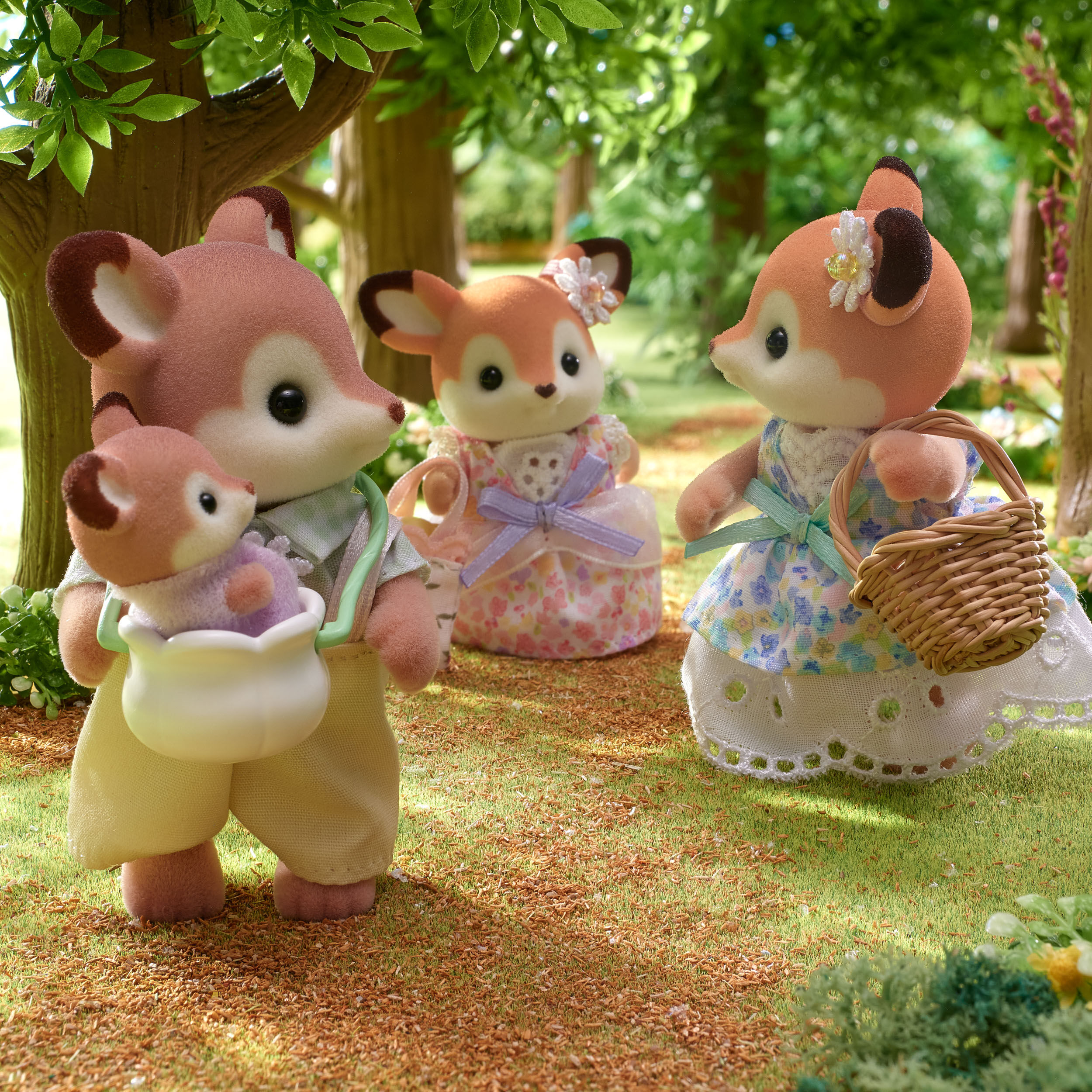 Sylvanian Families シルバニアファミリー シカファミリー / ファミリーセット - シルバニアファミリーオンライン