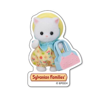 シルバニアファミリー　ステッカー　ペルシャネコの赤ちゃん（ほいくえん）