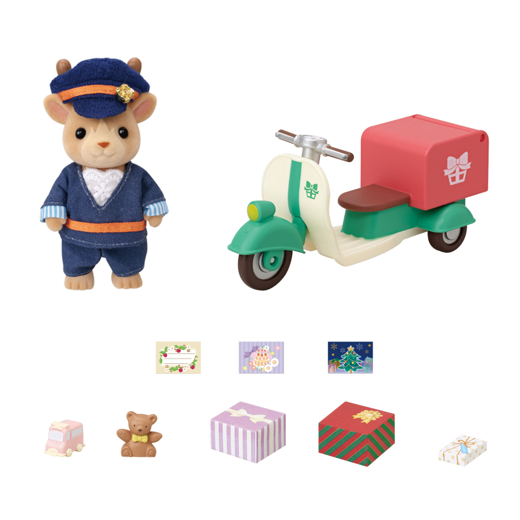 トナカイ みくる SR 3枚セット 11月26日新発売】おとどけバイクセット〜トナカイのお母さん
