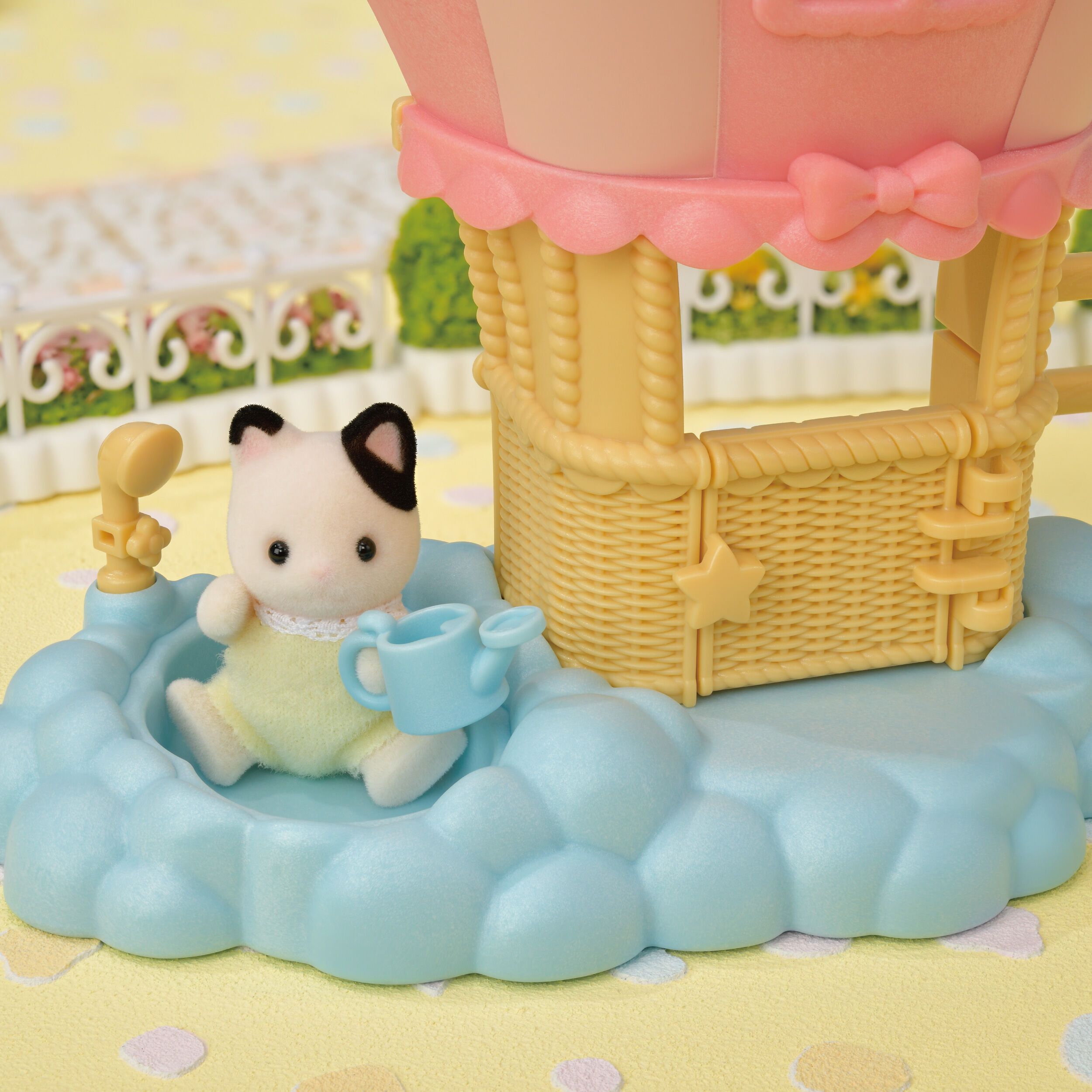 ふわふわ。 ふわふわ気球のおへやセット / ゆうえんち - シルバニア