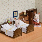 クラシックブラウン　ベッド・チェストセット, hi-res image number 1