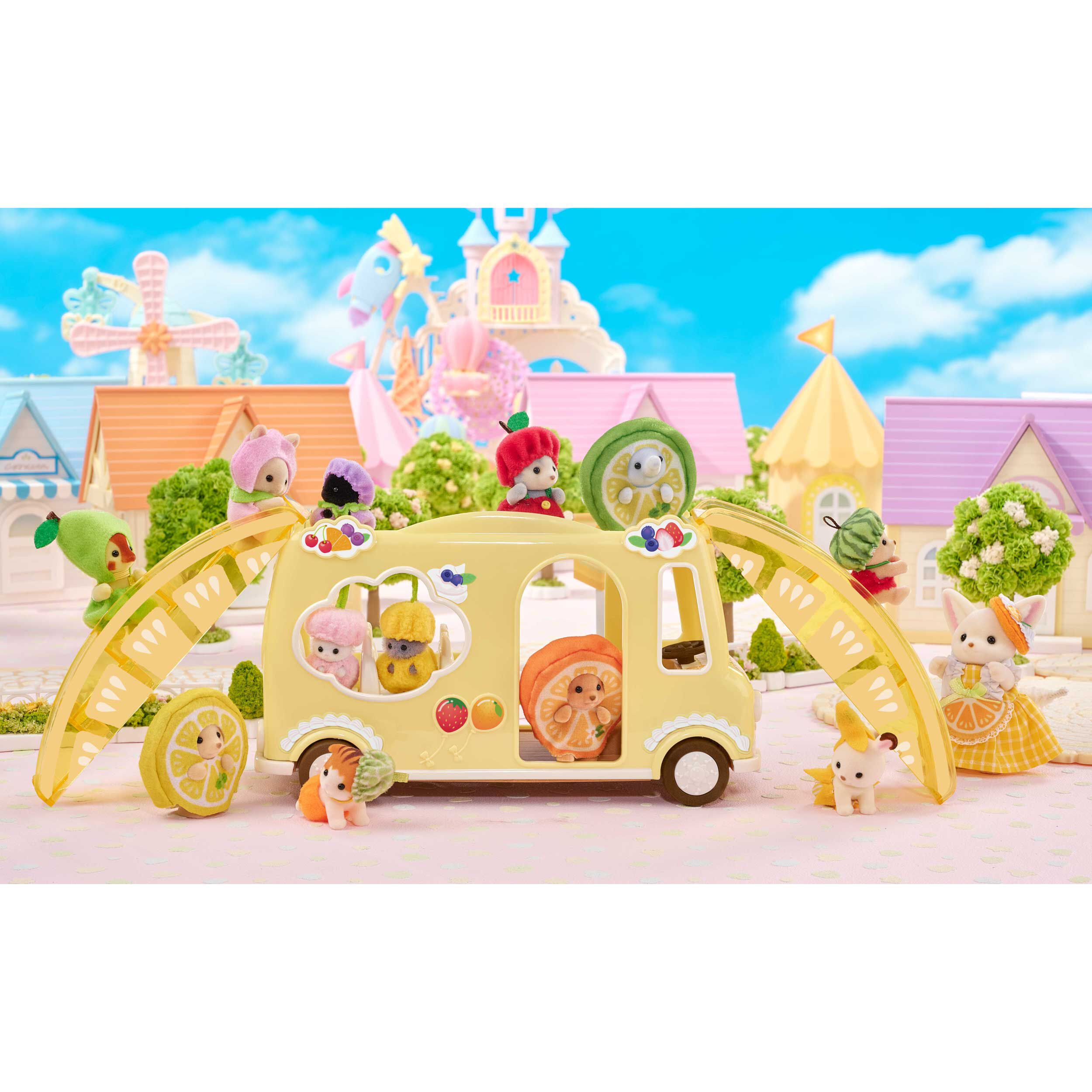 シルバニア 赤ちゃんフルーツバス本体のみ フルーツパーティ 赤ちゃんトリオ NEW ARRIVAL】11月発売☆オリジナル商品のご紹介