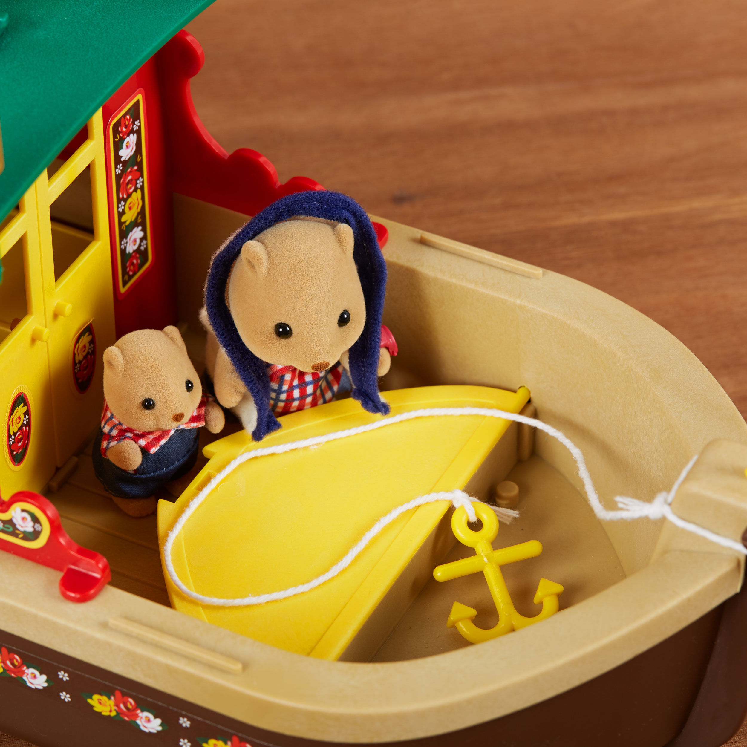 シルバニアファミリー 逆輸入 Canal Boat Sylvanian Families RIVER CANAL BOAT Calico Critters 2021