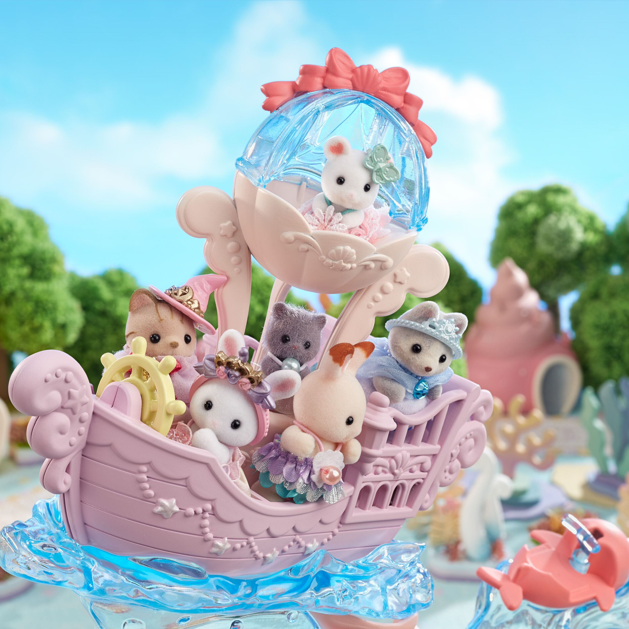 ゆめいろマーメイドキャッスル / ゆうえんち - シルバニアファミリー
