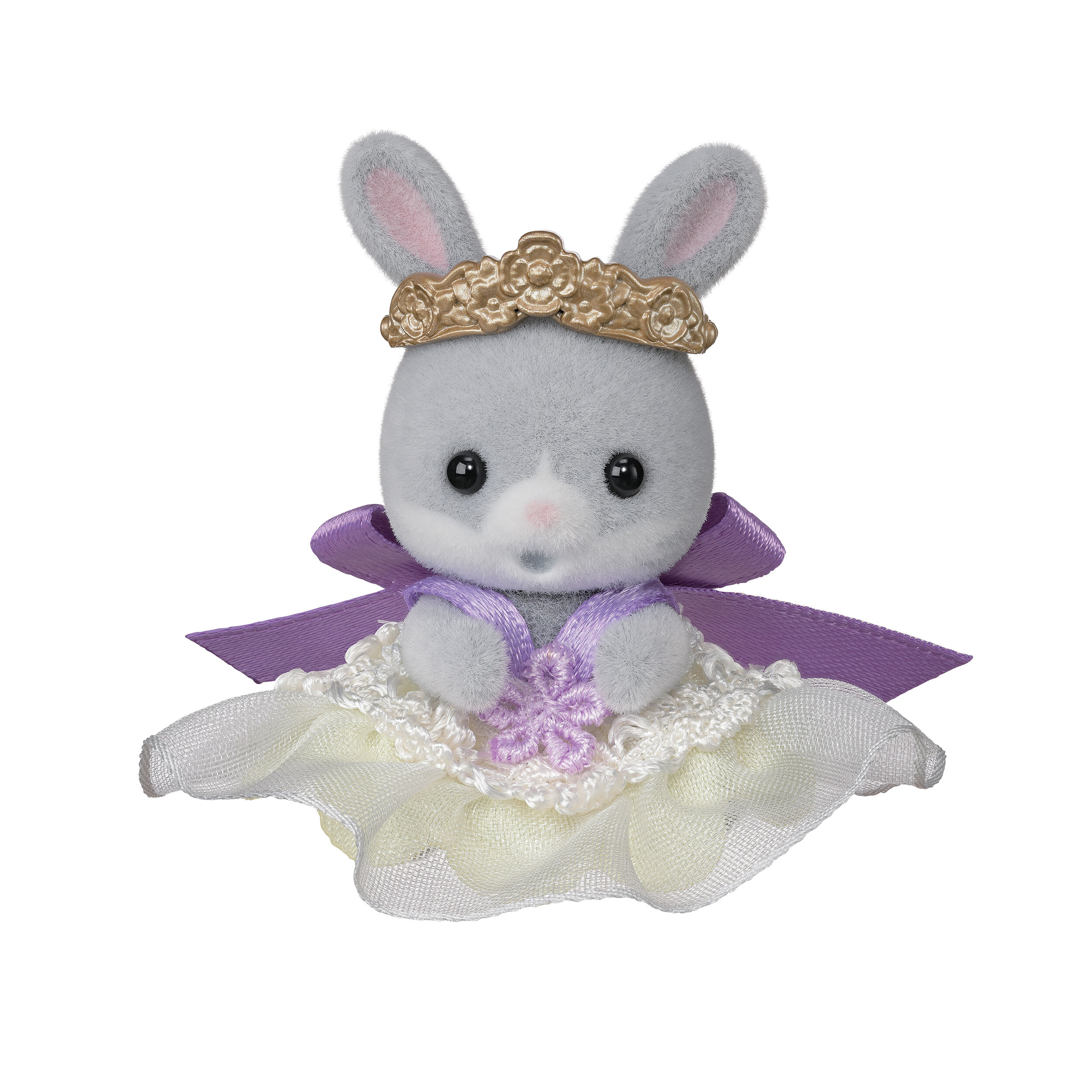 わたウサギのフローラルエッグ / 家具と人形セット - シルバニア