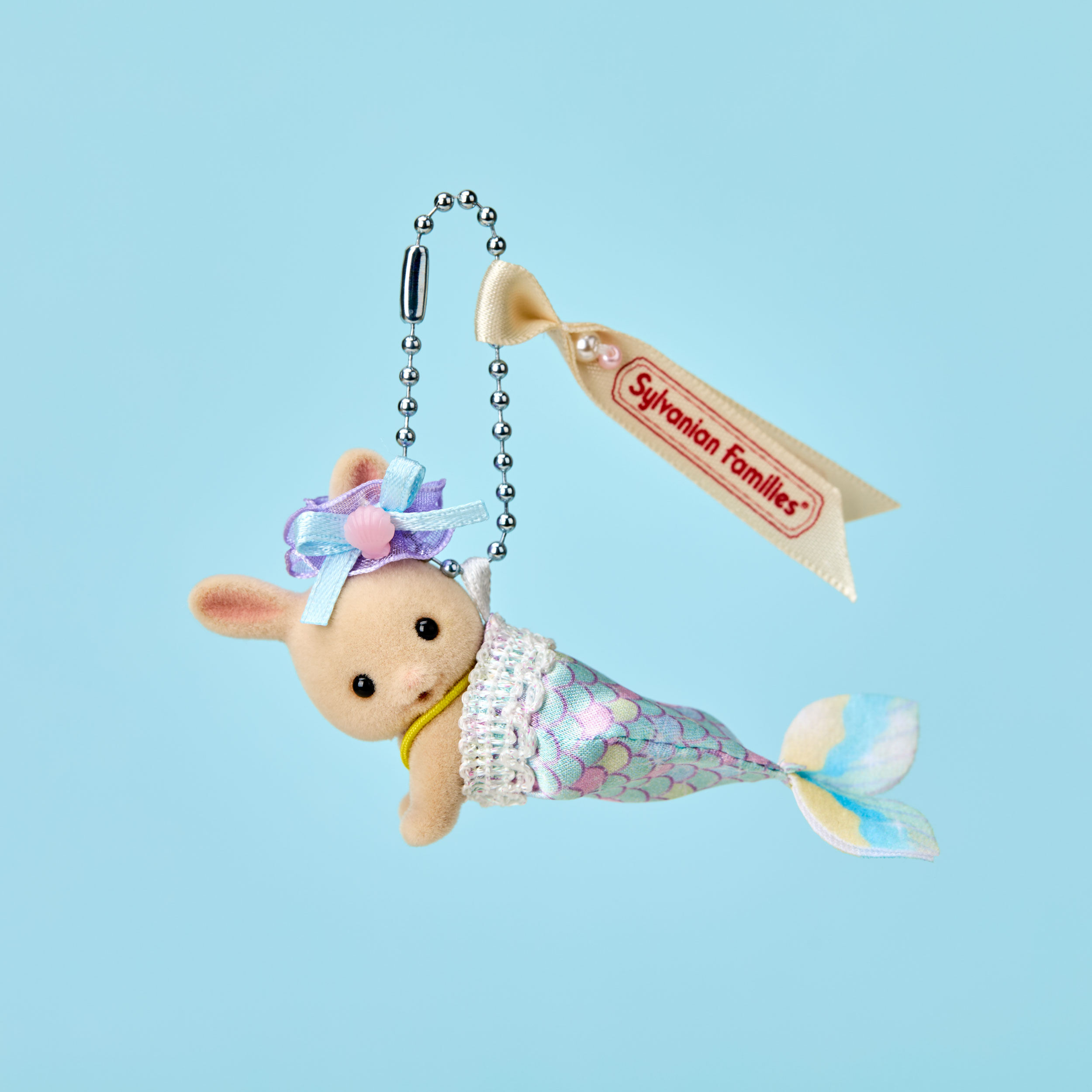 シルバニアファミリーキーチェーン みるくウサギの赤ちゃん（はいはい
