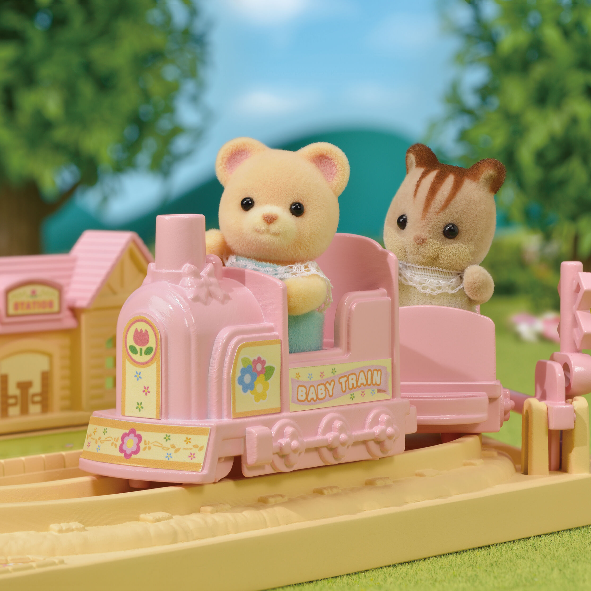 超激安 かわいい汽車ぽっぽセット ほいくえん・ようちえん・学校 / クラフト・布製品