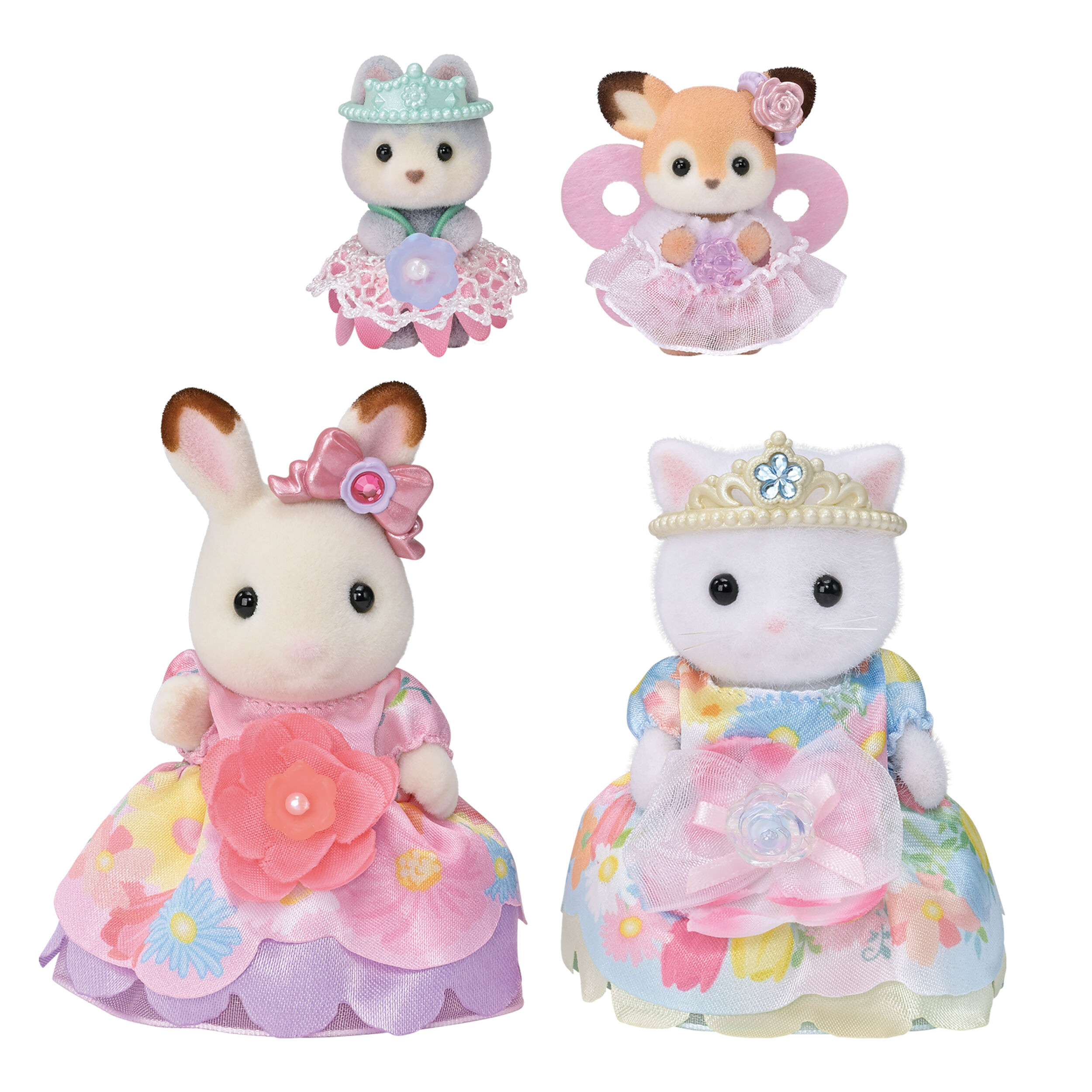 【激安通販オンラインショップ】 フラワープリンセスセット / 人形 - シルバニアファミリー シルバニアファミリー