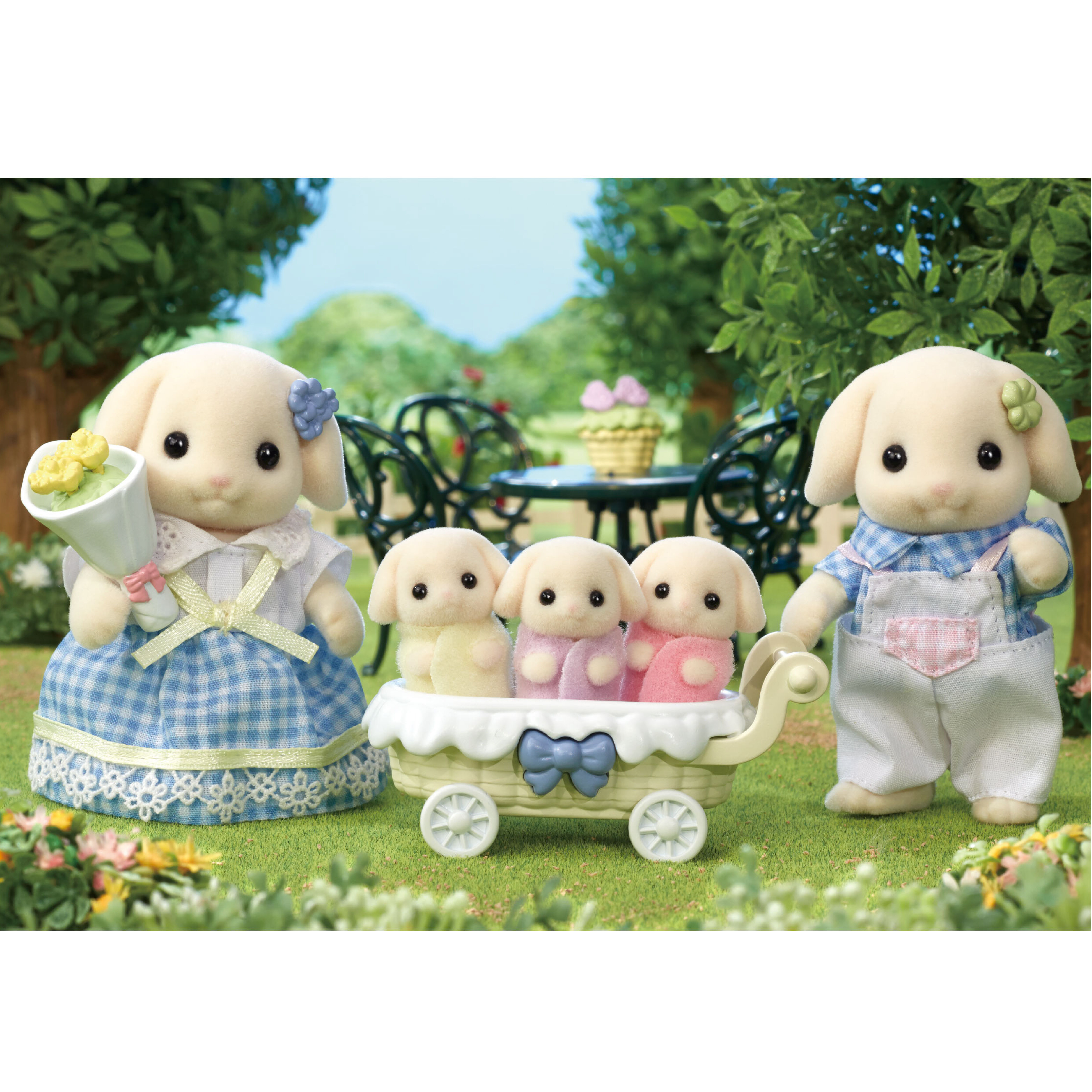 Amazon.co.jp: 10体セット シルバニア フローラウサギの赤ちゃん