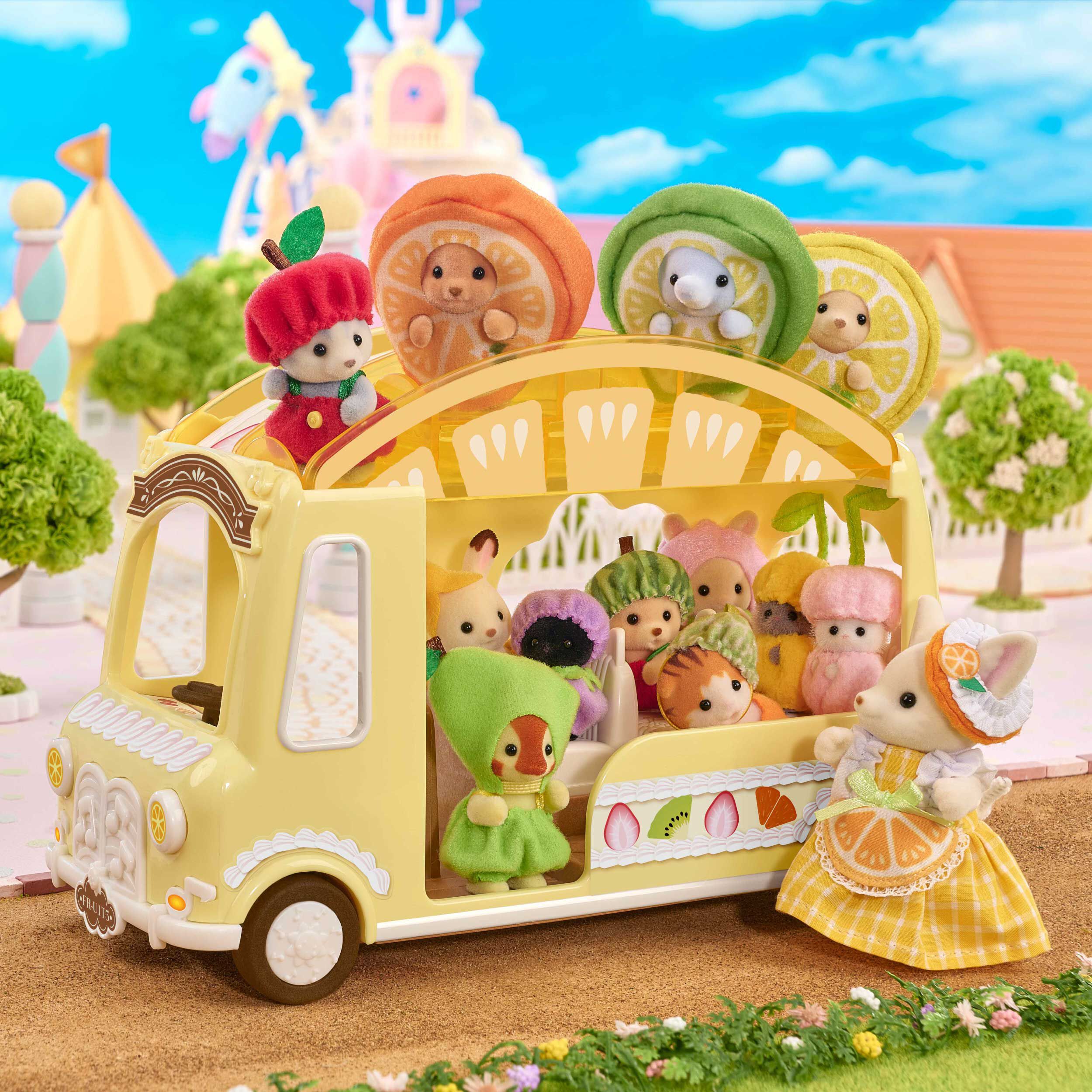 赤ちゃんフルーツバス / 家具 - シルバニアファミリーオンラインショップ