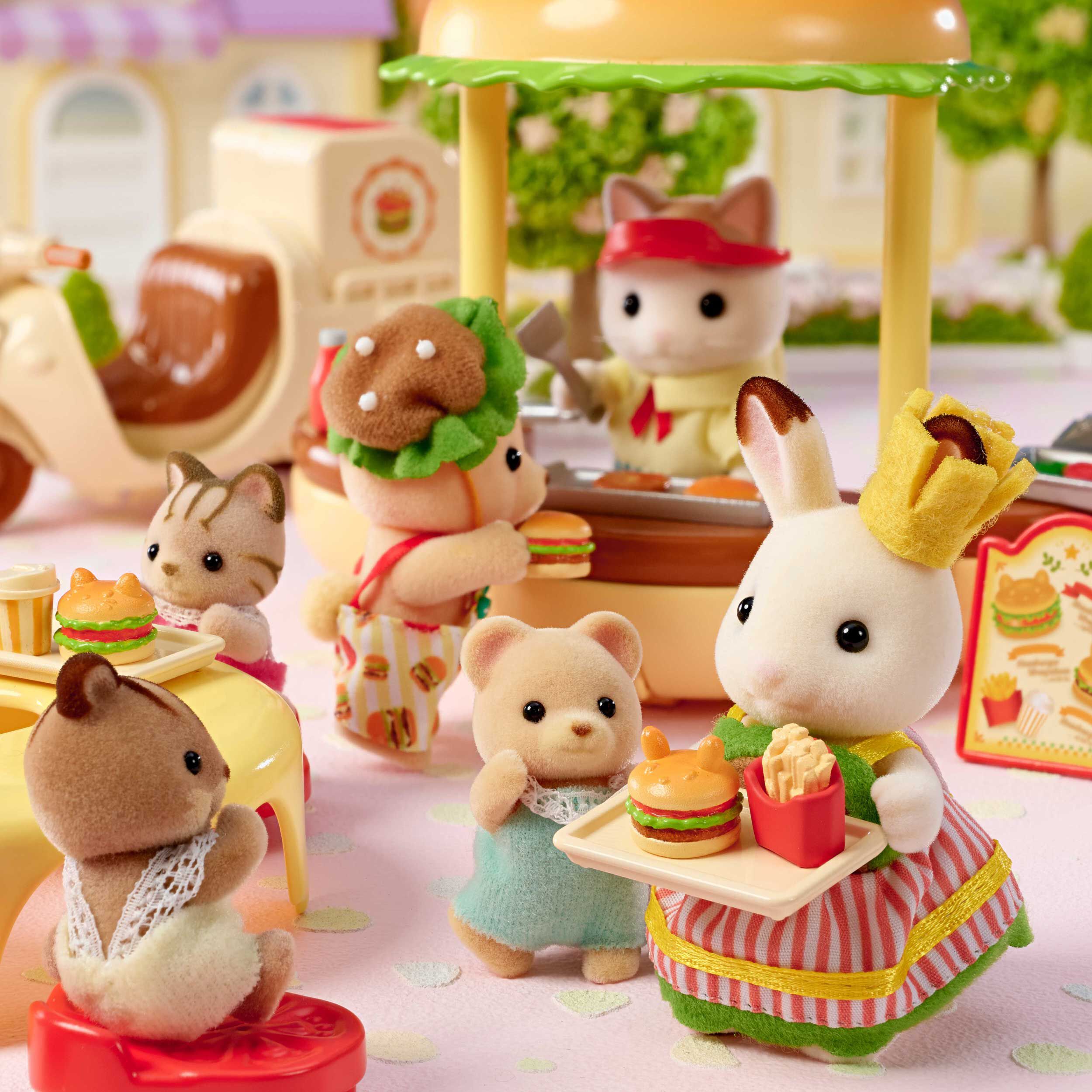 【新品•未開封】シルバニアファミリー⭐️ Hamburger Restaurant 新品•未開封】シルバニアファミリー⭐️ Hamburger Restaurant 2025年