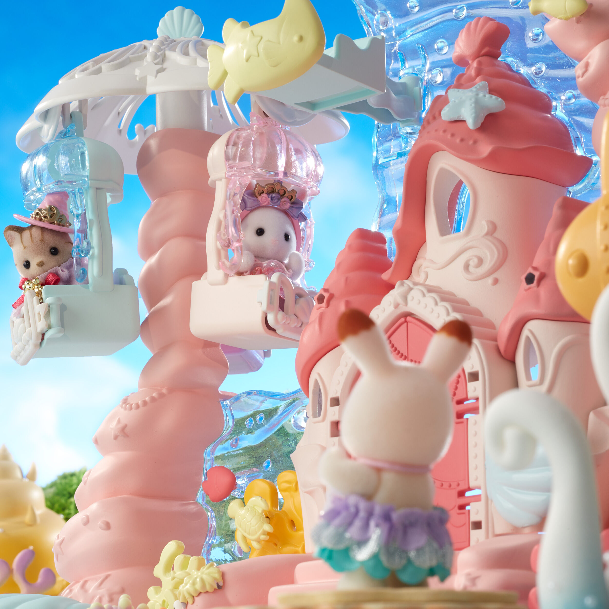 ゆめいろマーメイドキャッスル / ゆうえんち - シルバニアファミリー