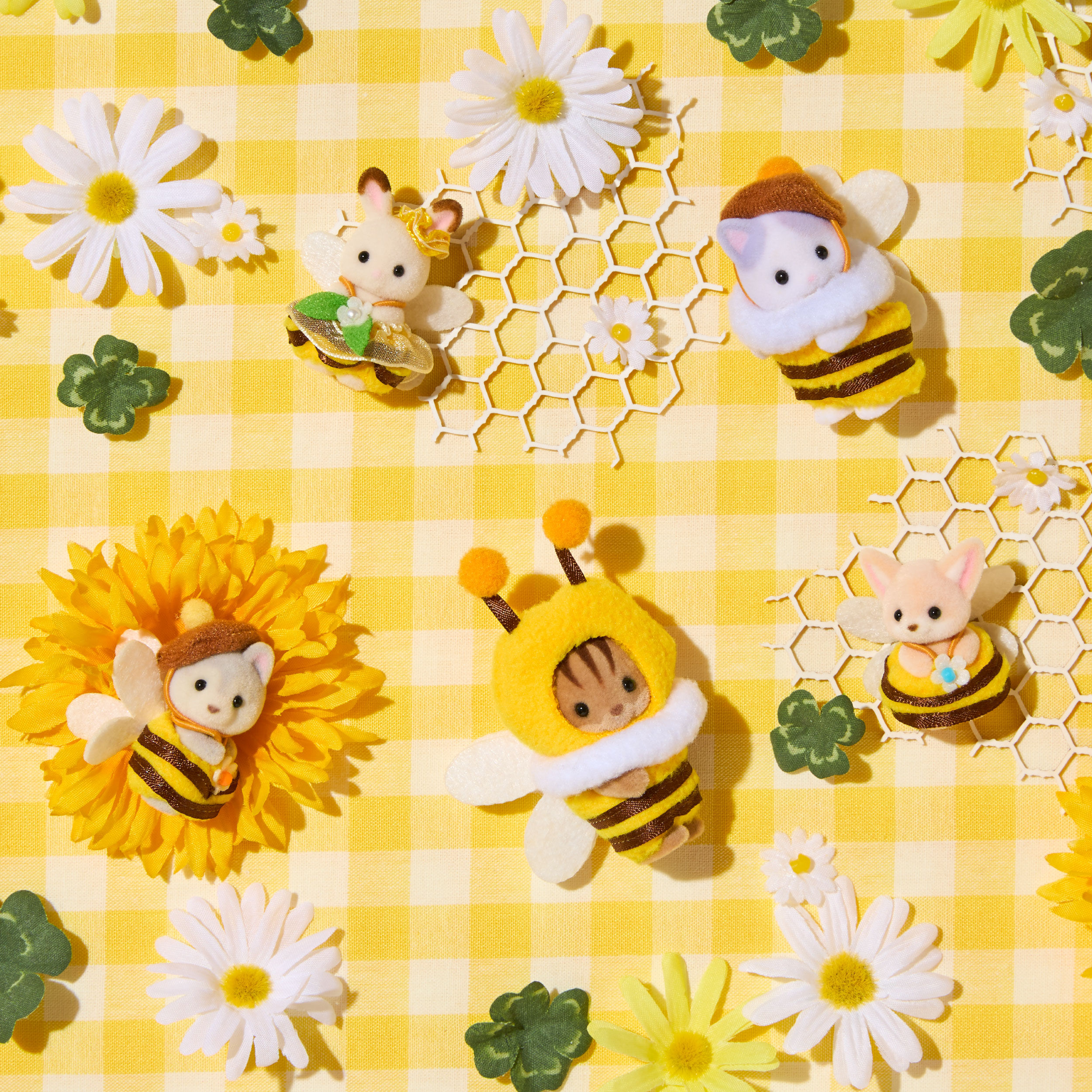 シルバニアファミリー - ２個 あつまれ！赤ちゃんセット みつばち シルバニアファミリー あかちゃん NEW ORIGINAL ITEM】「あつまれ！赤ちゃんセット-みつばち-」新