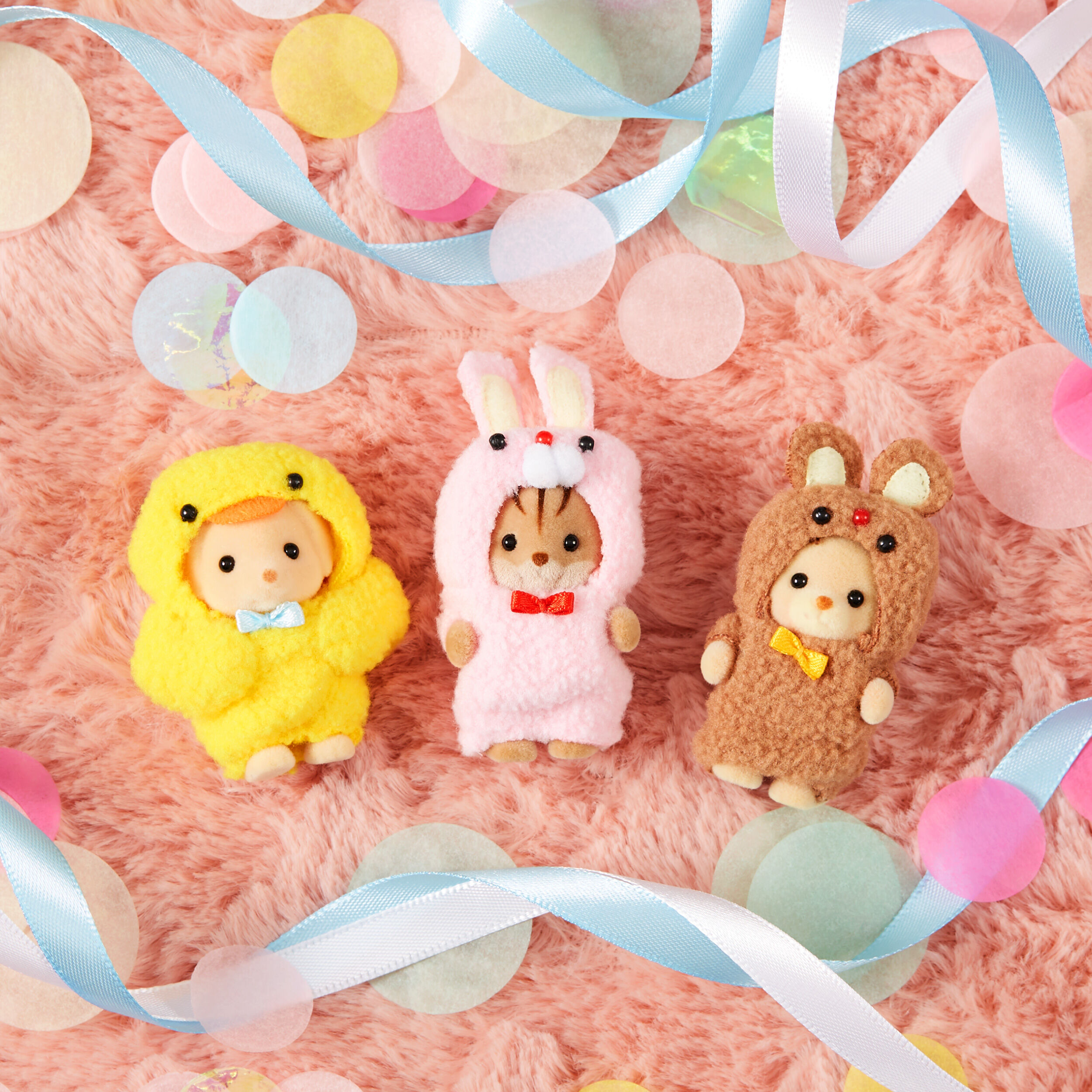 シルバニアファミリー - シルバニアファミリー　赤ちゃんトリオ　2つセット 赤ちゃんトリオ （マスコット） / 赤ちゃん - シルバニア