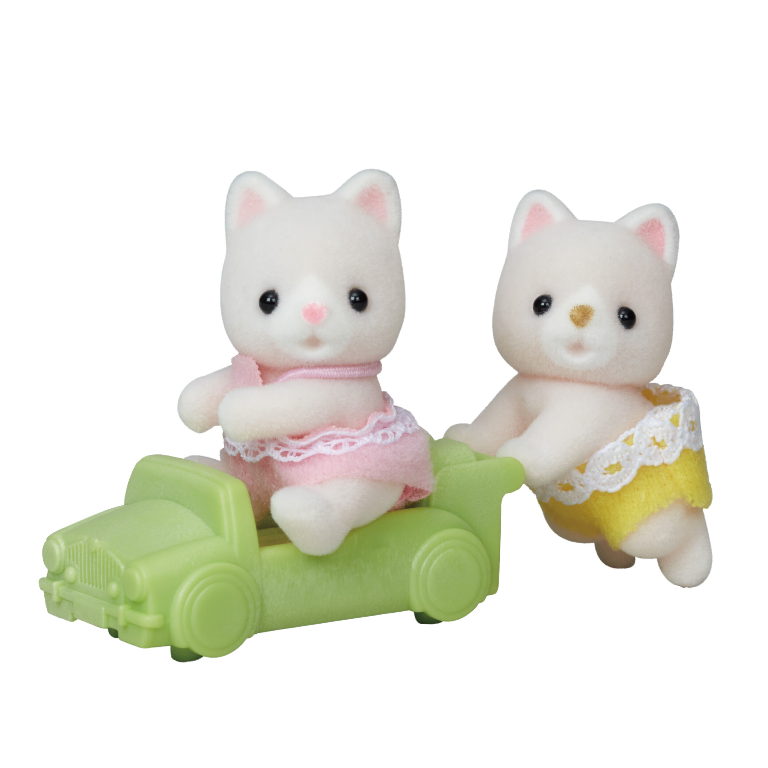 レア！非売品 シルバニア ネコの赤ちゃん 幼稚園児　新品 NEW ARRIVAL】赤ちゃんコレクション 「赤ちゃん工作だいすきシリーズ