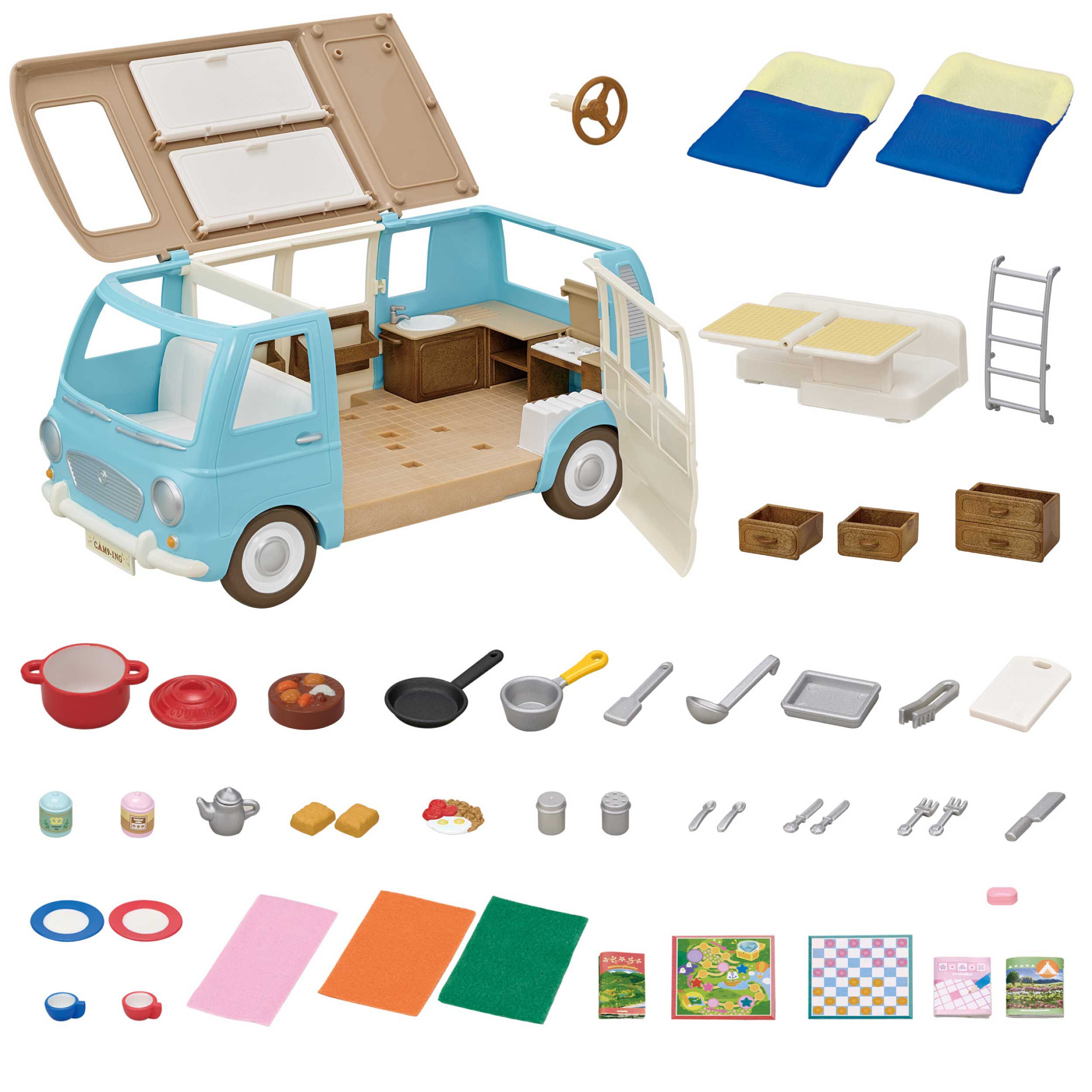 シルバニアファミリー - 日本未発売‼︎シルバニアファミリー★キャンピングカー シルバニアファミリー みんなでおとまりキャンピングカー | Toys