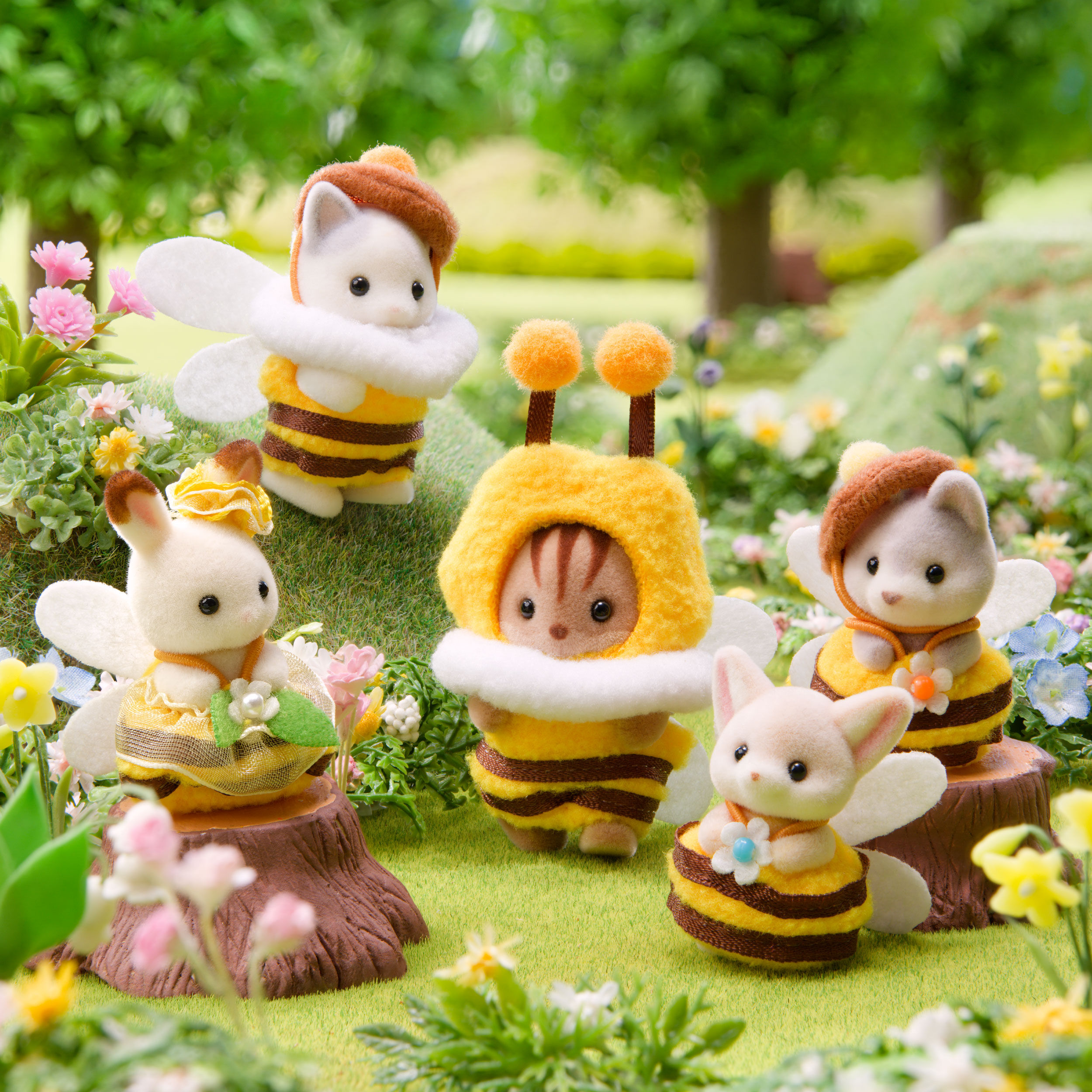 ー品販売  あつまれ！赤ちゃんセット シルバニア - 赤ちゃん / -みつばち- ネックレス・ペンダント