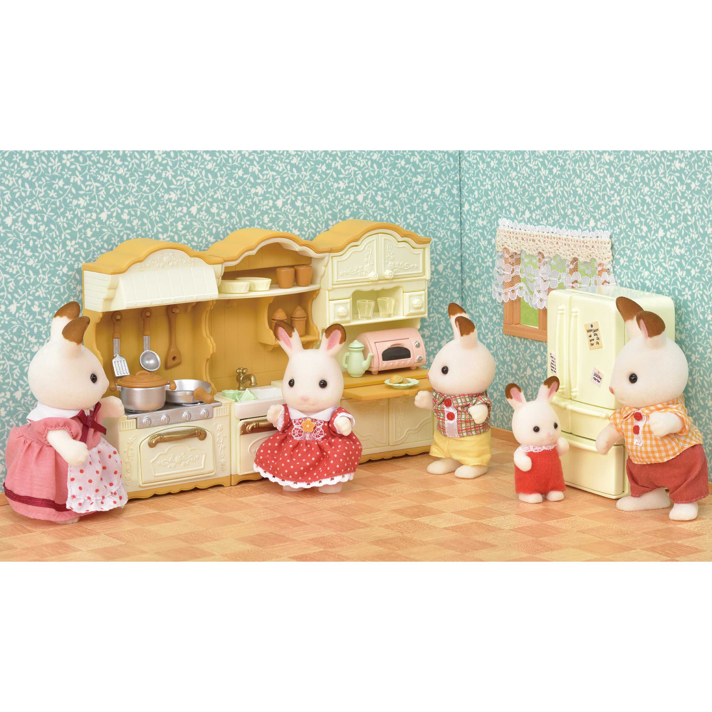キッチンコンロ・シンクセット / 家具 - シルバニアファミリー キッチンコンロ・シンクセット / 家具 - シルバニアファミリー