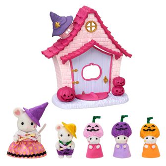 マシュマロネズミのハロウィンハウスセット