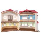 赤い屋根の大きなお家 専用壁紙セット（ポップ柄）, hi-res image number 1