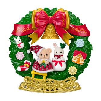 ロッキングクリスマスリース