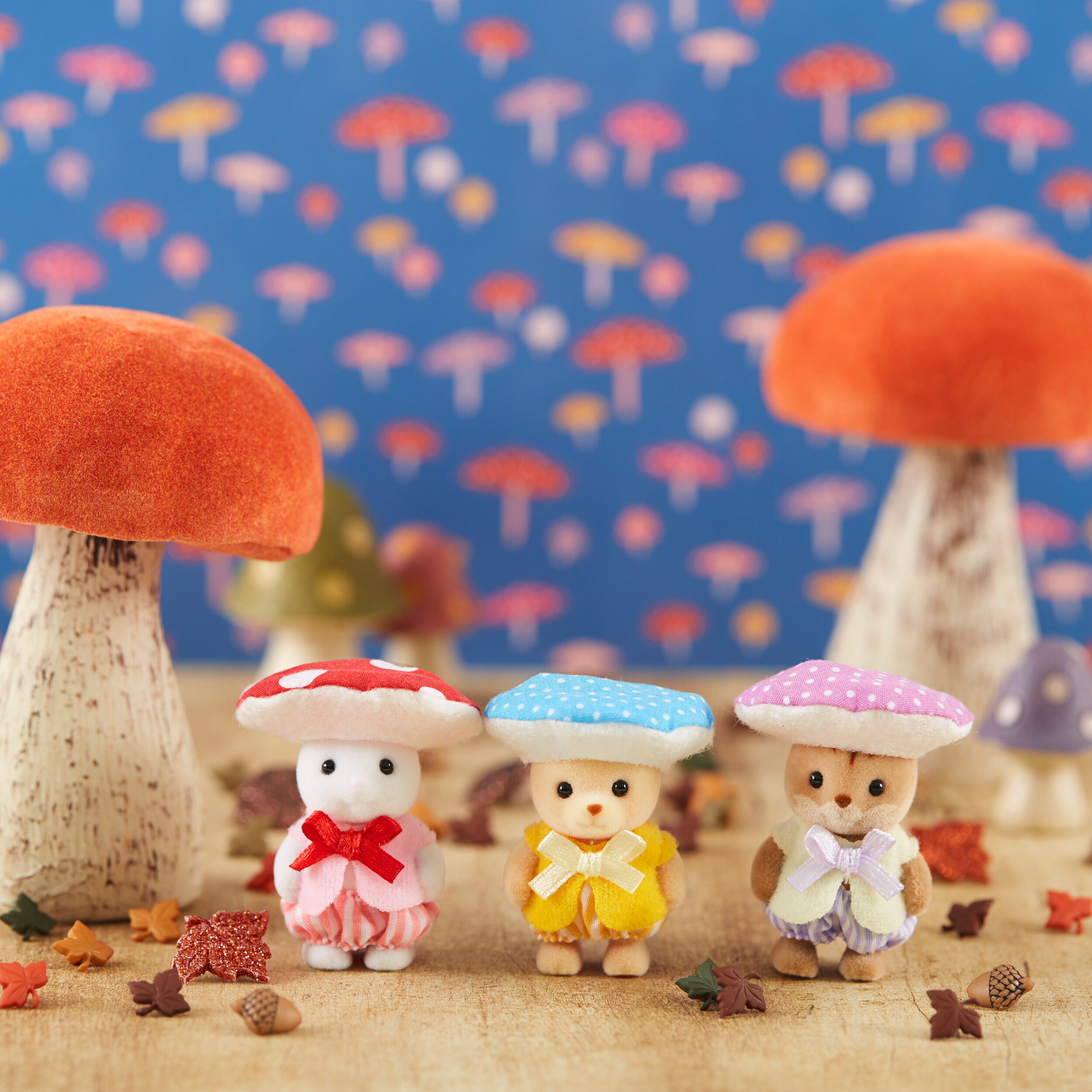 赤ちゃんトリオ（きのこのようせい） / 赤ちゃん - シルバニアファミリーオンラインショップ