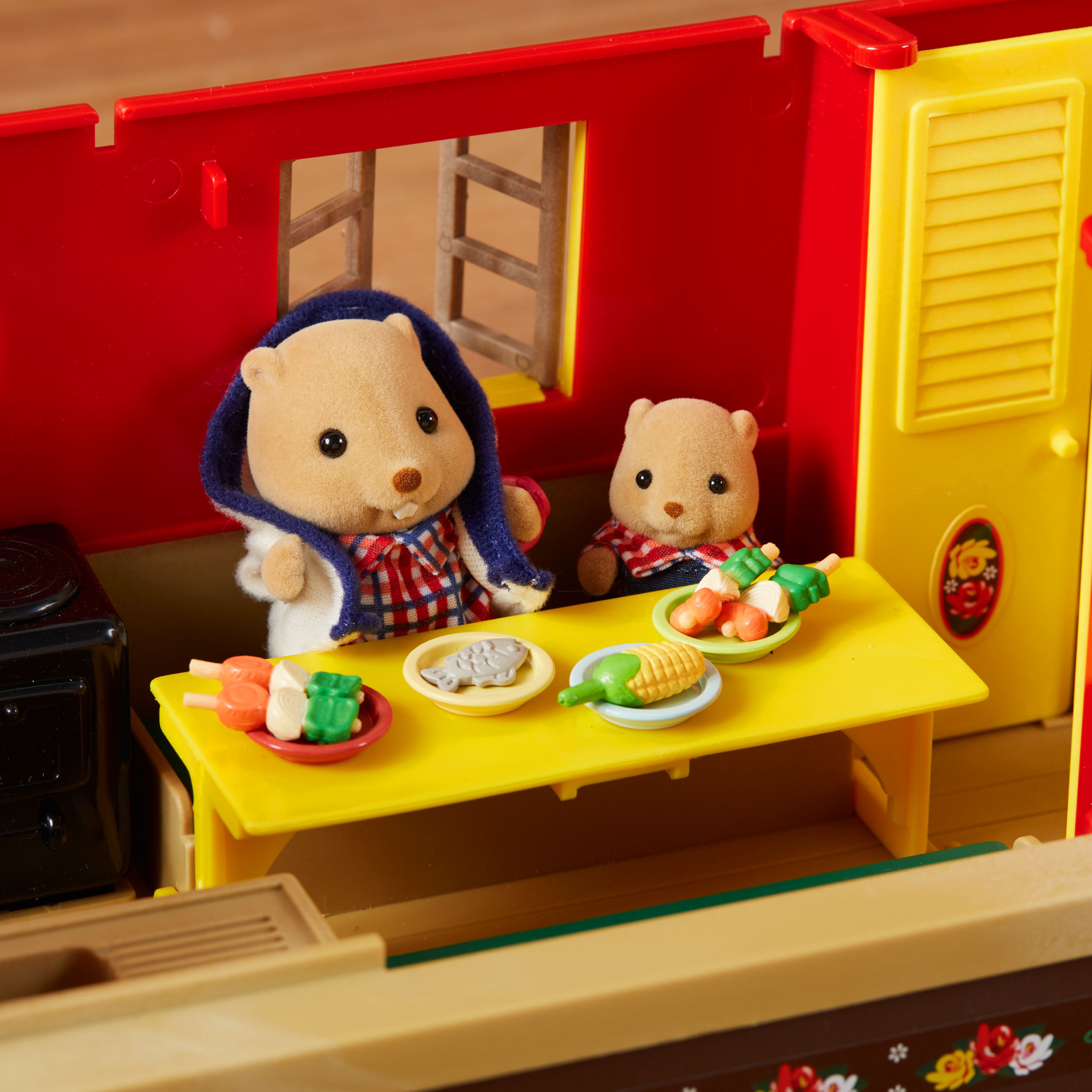 シルバニアファミリー 逆輸入 Canal Boat 開封 】カナルボート 旧カワウソファミリー シルバニア