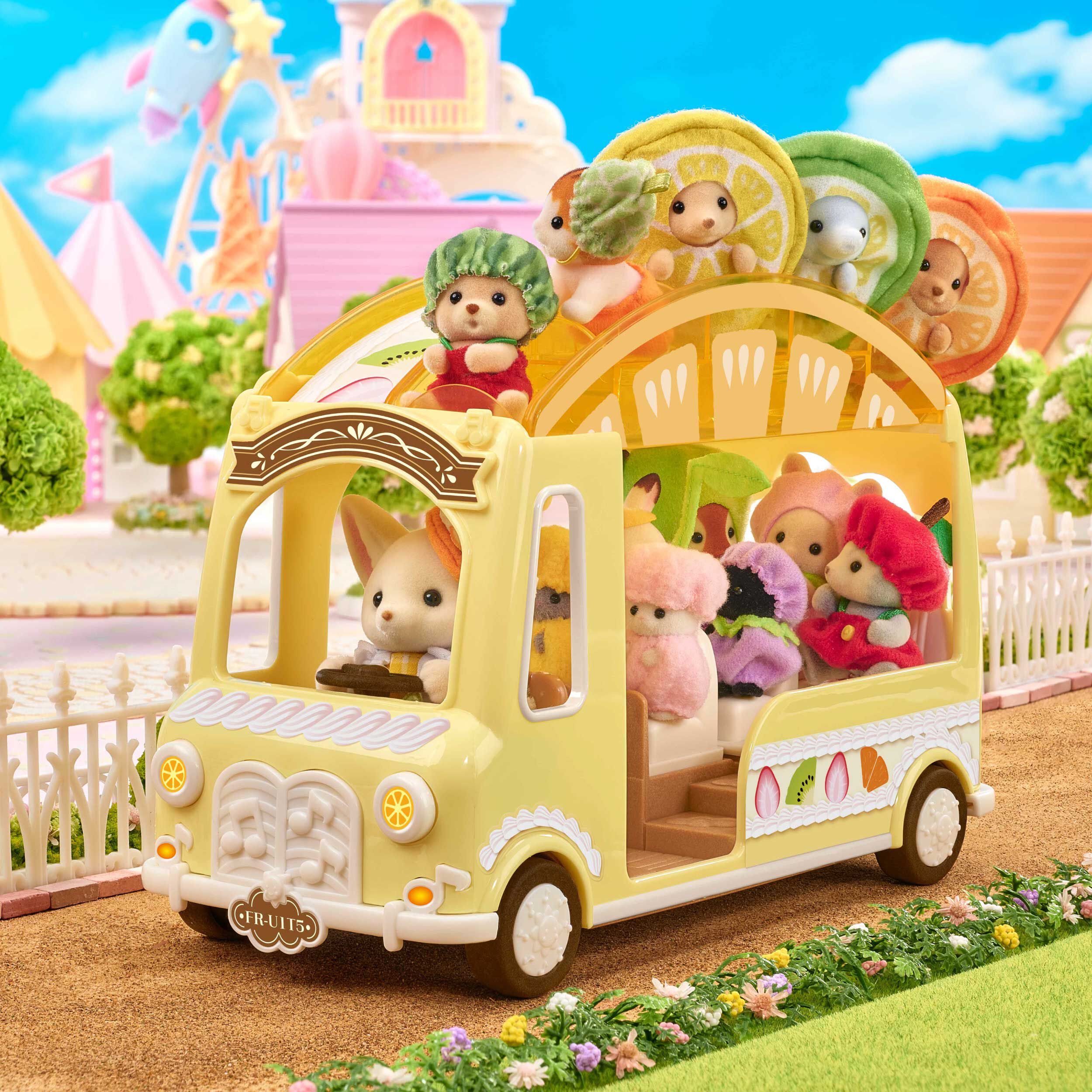 赤ちゃんフルーツバス / 家具 - シルバニアファミリーオンラインショップ