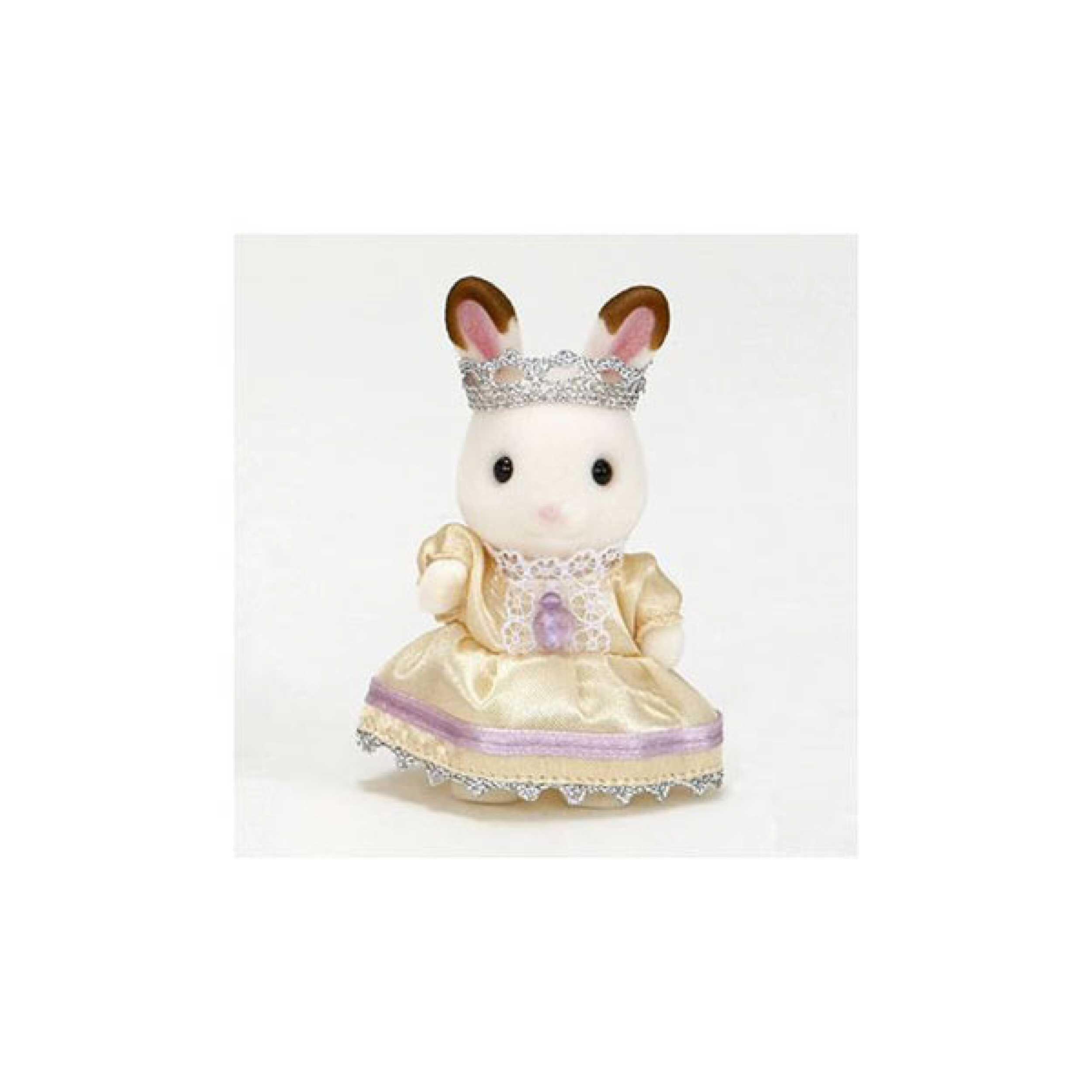 シルバニアファミリー　赤ちゃんサイズ　ドレス　ゴールド　シルバー　ハンドメイド 女の子のドレス（ティアラ・ゴールド） / きせかえ・アクセサリー