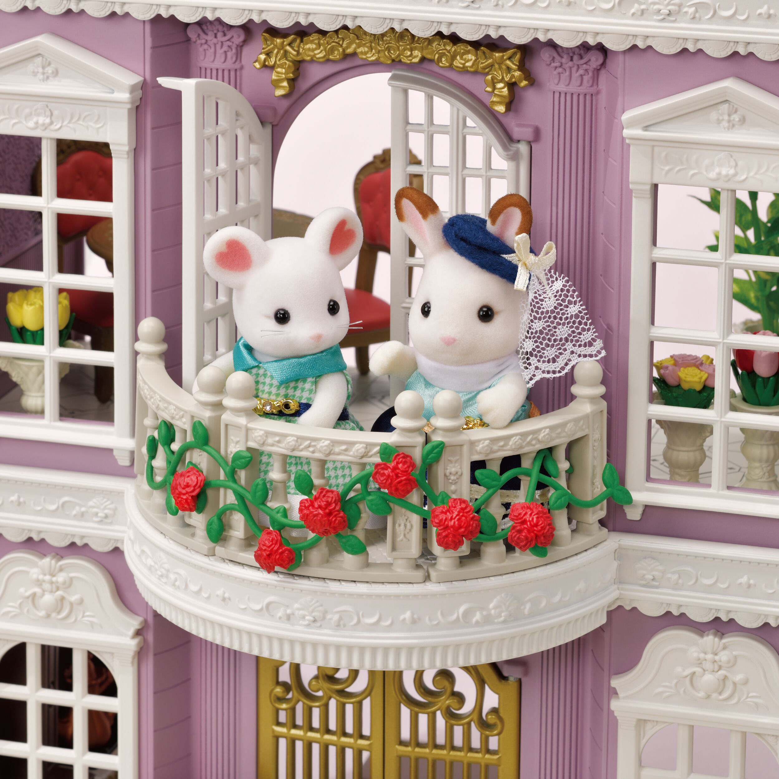 シルバニアファミリー - シルバニア　街のおしゃれなグランドハウス Elegant Town Manor Amazon.co.jp: 【最終値下げ】 シルバニアファミリー Elegant