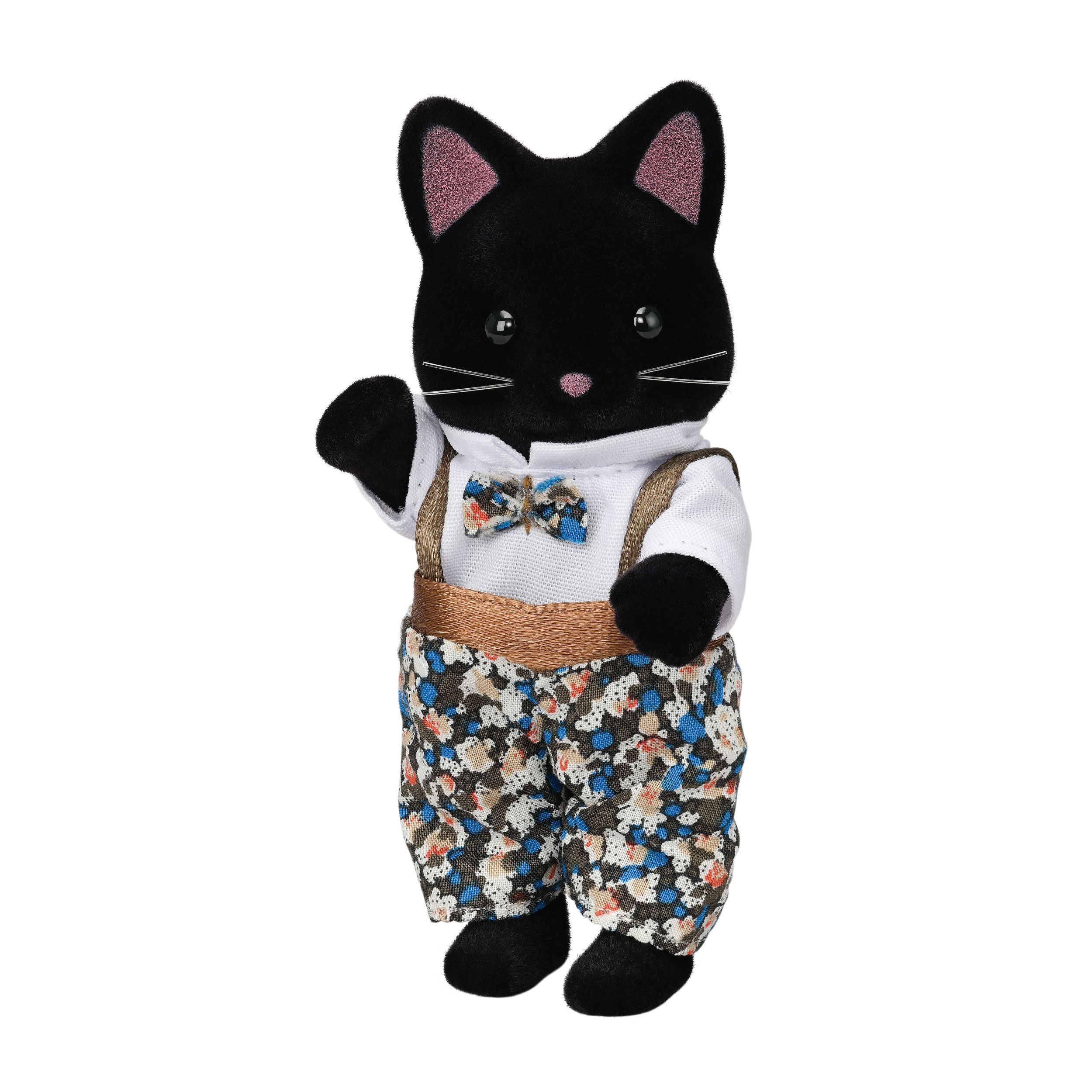 新品 人形あり シルバニア ほしぞらネコの仕立て屋さん リバティプリント ほしぞらネコの仕立て屋さん-リバティプリント- / 家具と人形