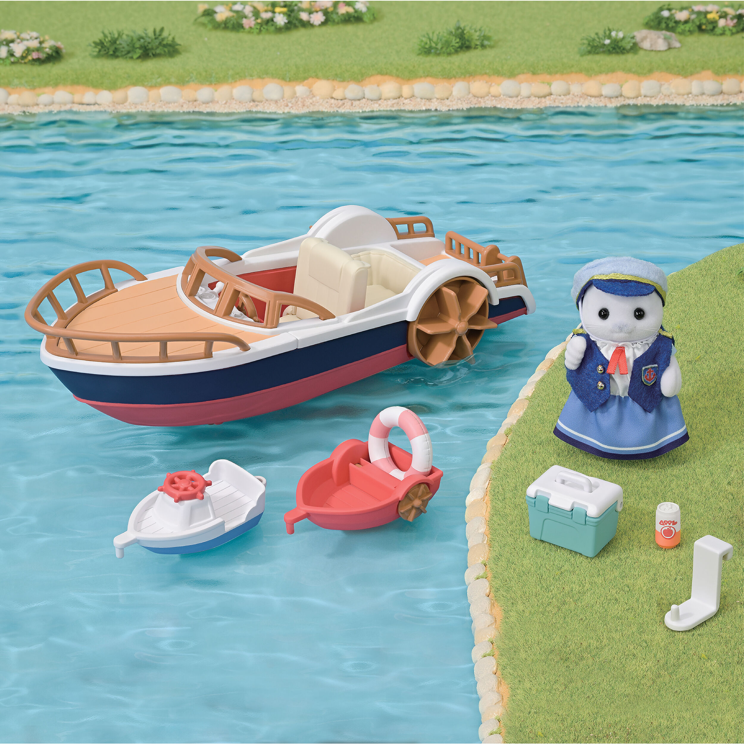 【おまけ付き！】カラフルハピネス　スーベニア 4点セット 5月22日(土)発売！シルバニアランドの新しいワゴンのお店『ゆめ